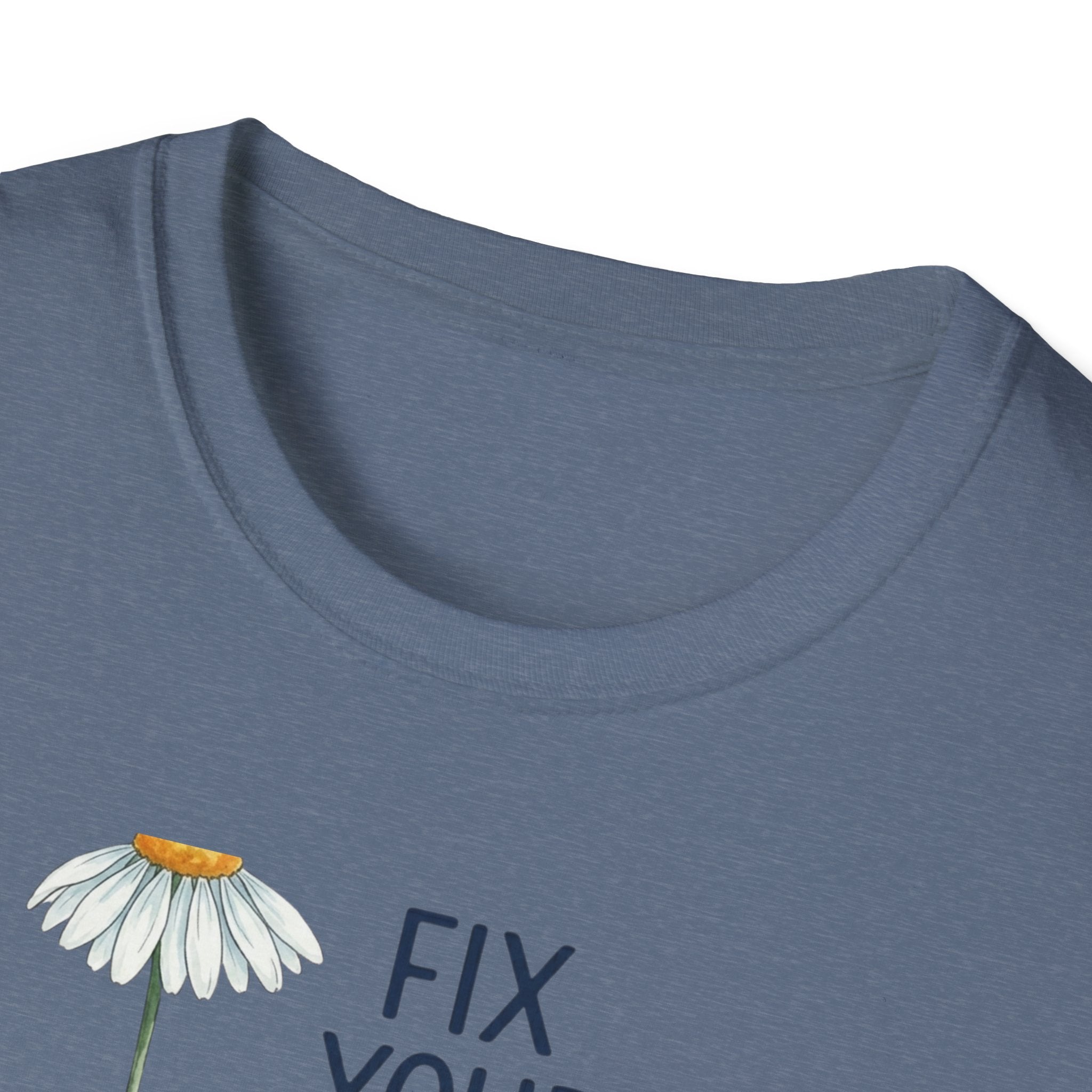 “Fix Your Eyes on Jesus” Daisy Christian Tee