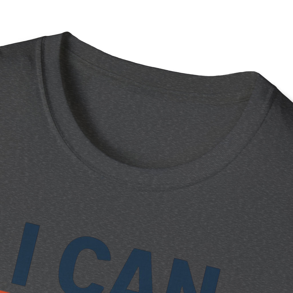 I Can Because of Him T-Shirt – Christian Faith Cross Tee