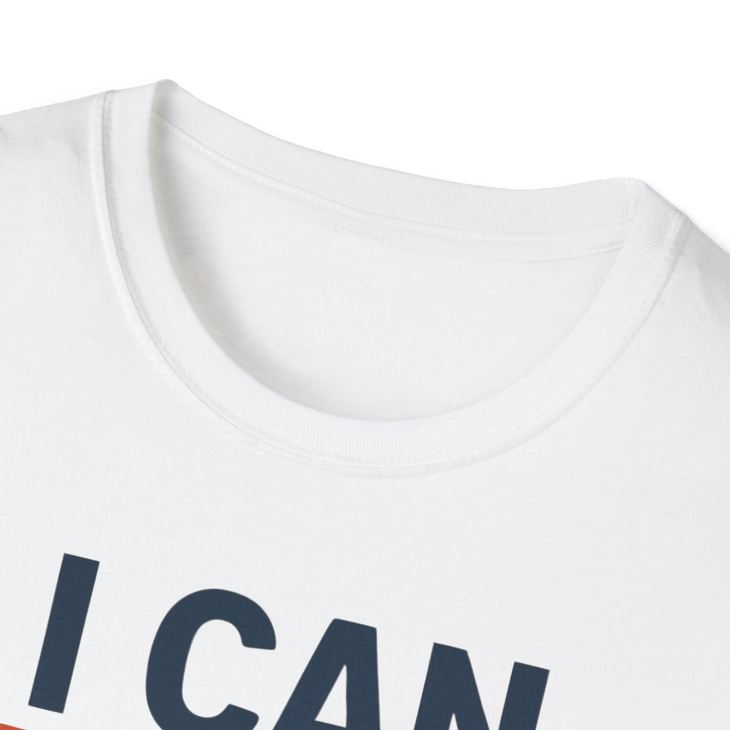 I Can Because of Him T-Shirt – Christian Faith Cross Tee