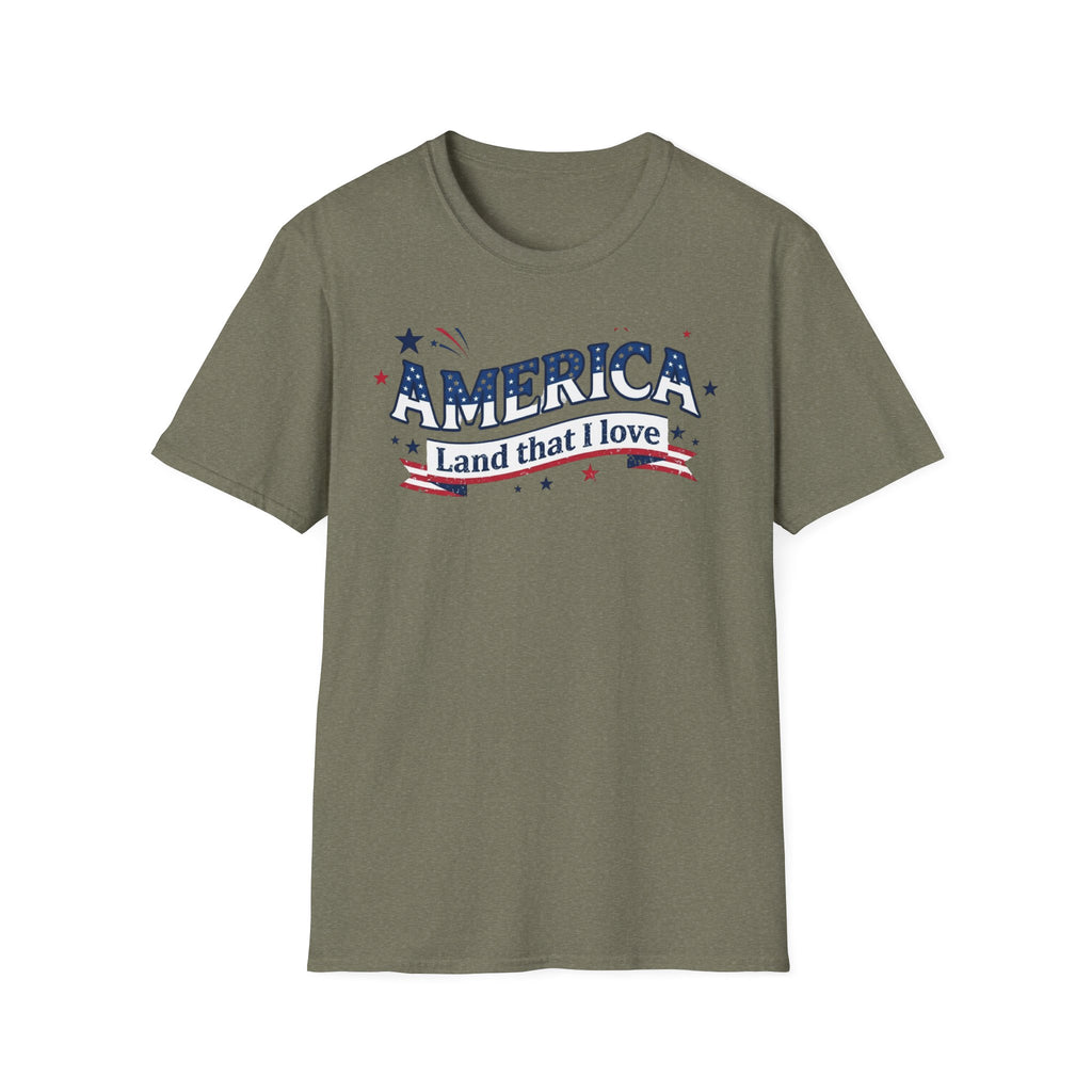 America "Land That I Love" T-Shirt