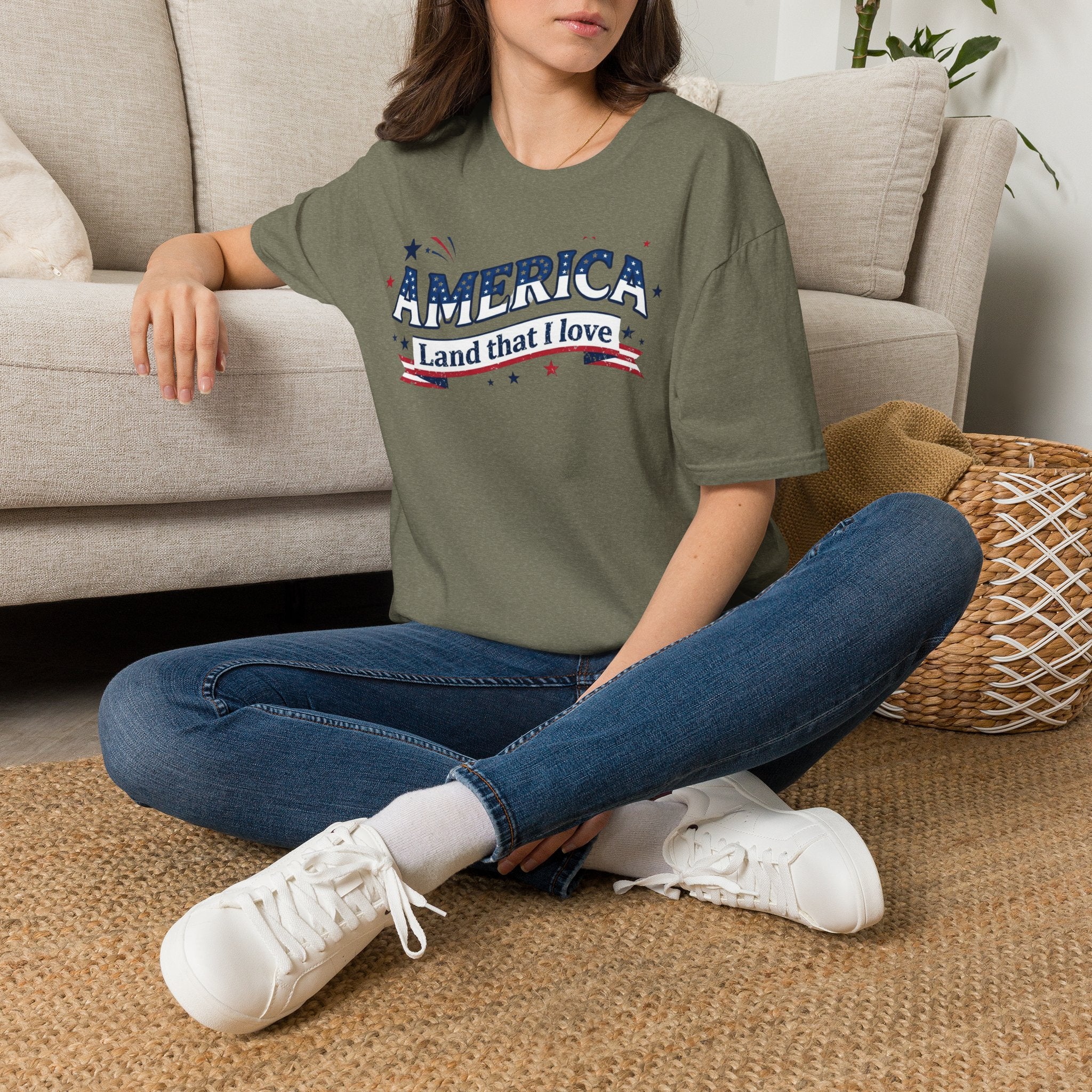 America "Land That I Love" T-Shirt