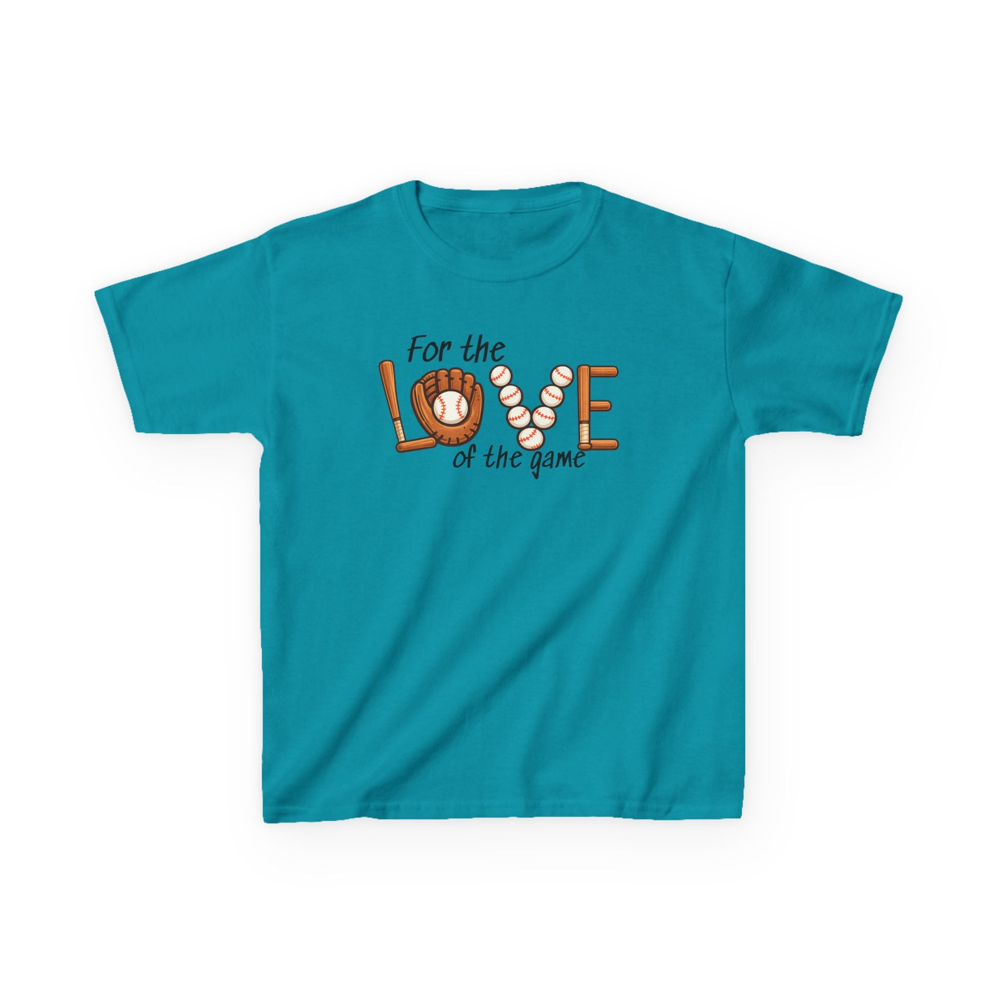 Kids Baseball Tee – "For the Love of the Game" Youth T-Shirt