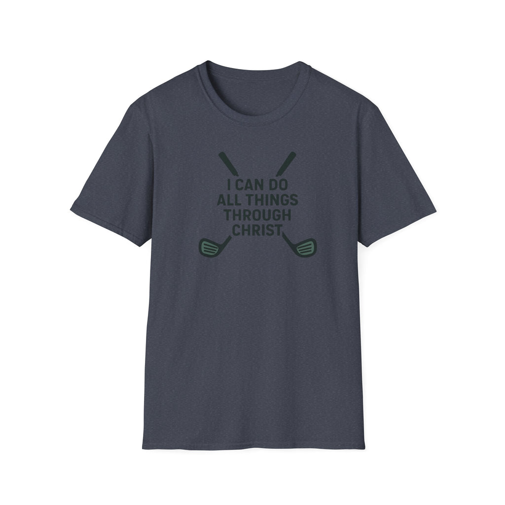 "I Can Do All Things Through Christ" - Golfers Tee