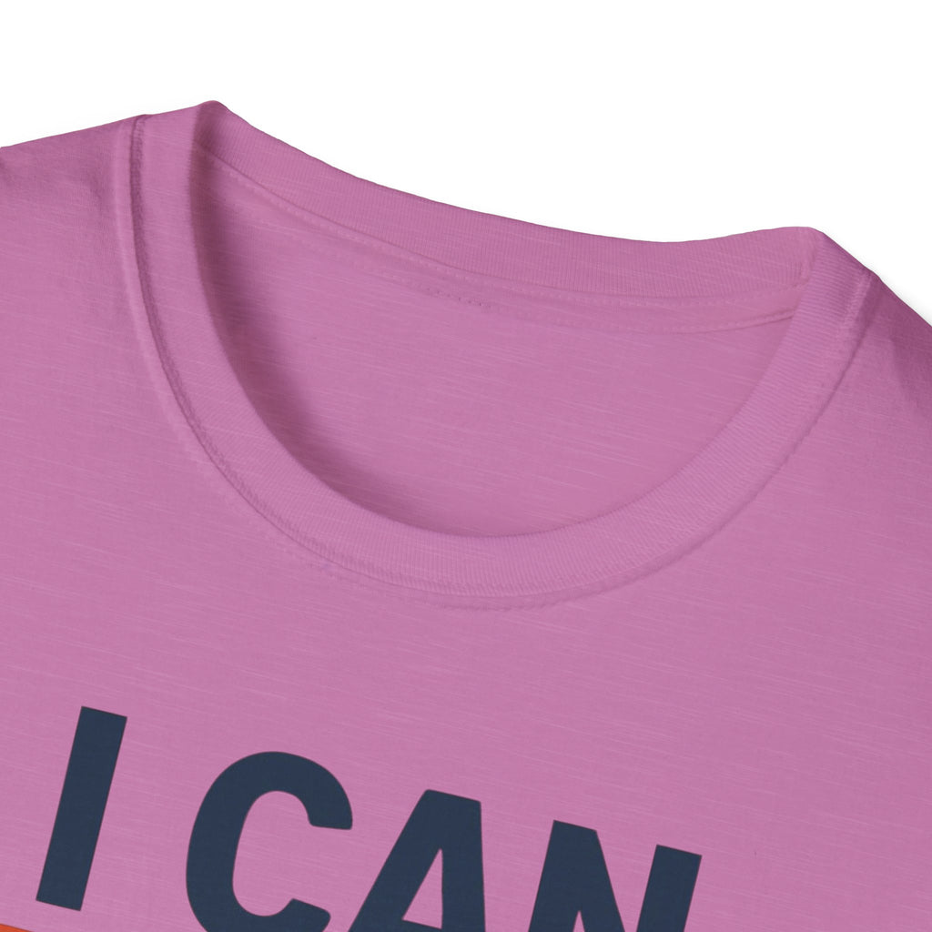 I Can Because of Him T-Shirt – Christian Faith Cross Tee