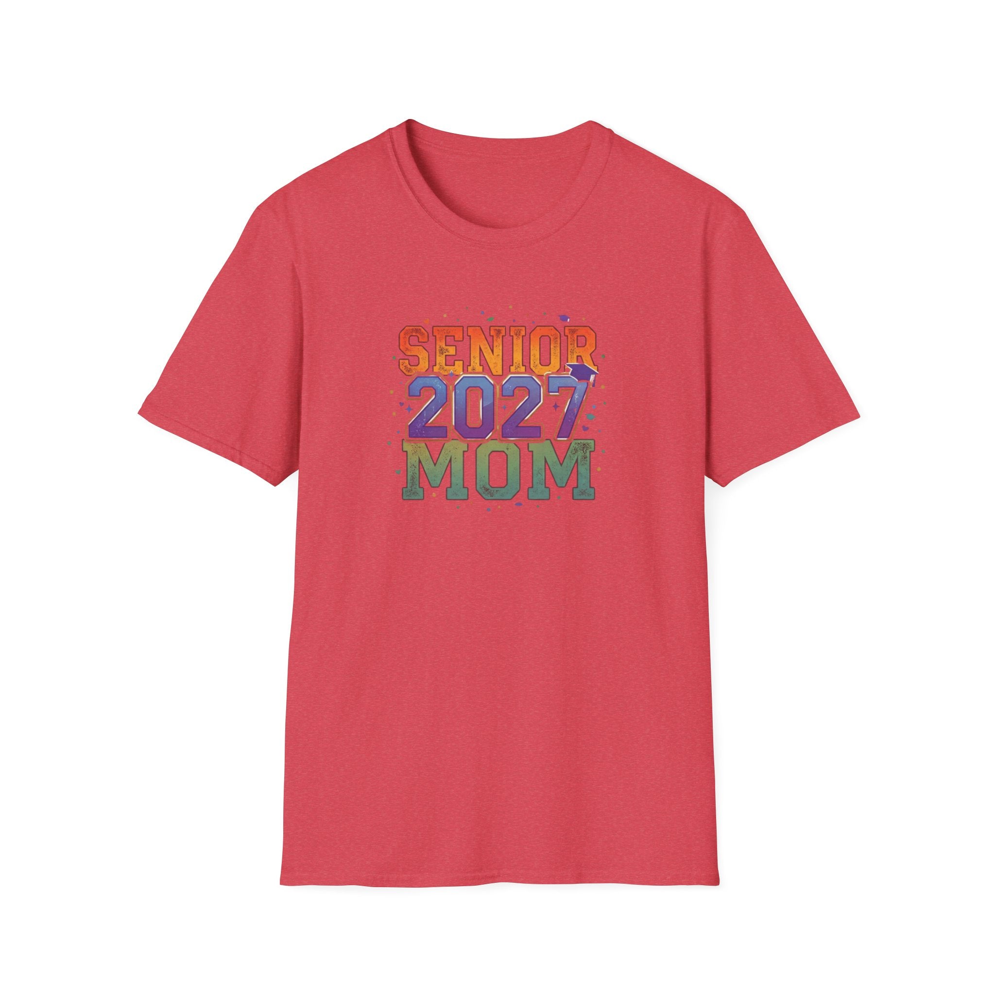 Senior 2027 Mom T-Shirt — Proud Graduation Mom Tee