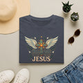 Thank You Jesus T-Shirt — Winged Cross Christian Faith Tee