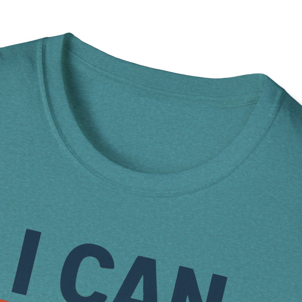 I Can Because of Him T-Shirt – Christian Faith Cross Tee