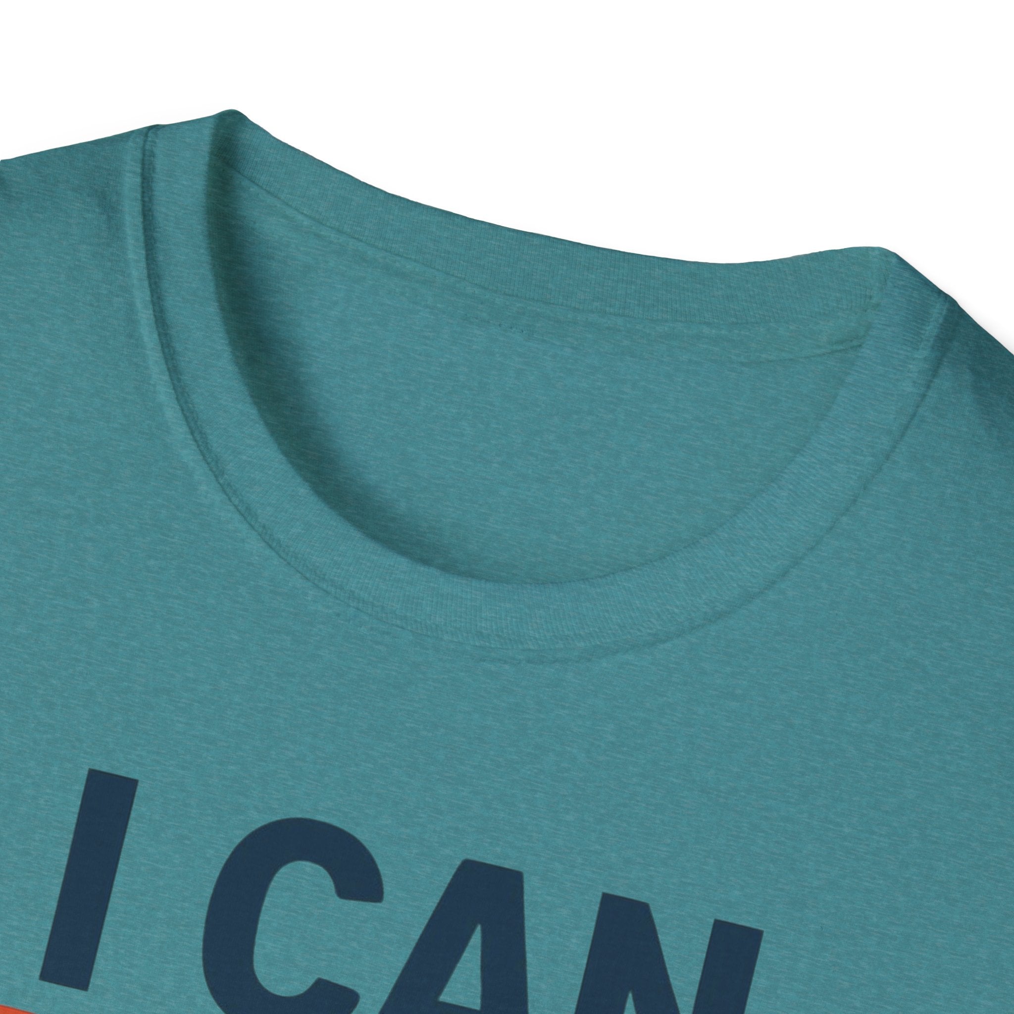 I Can Because of Him T-Shirt – Christian Faith Cross Tee
