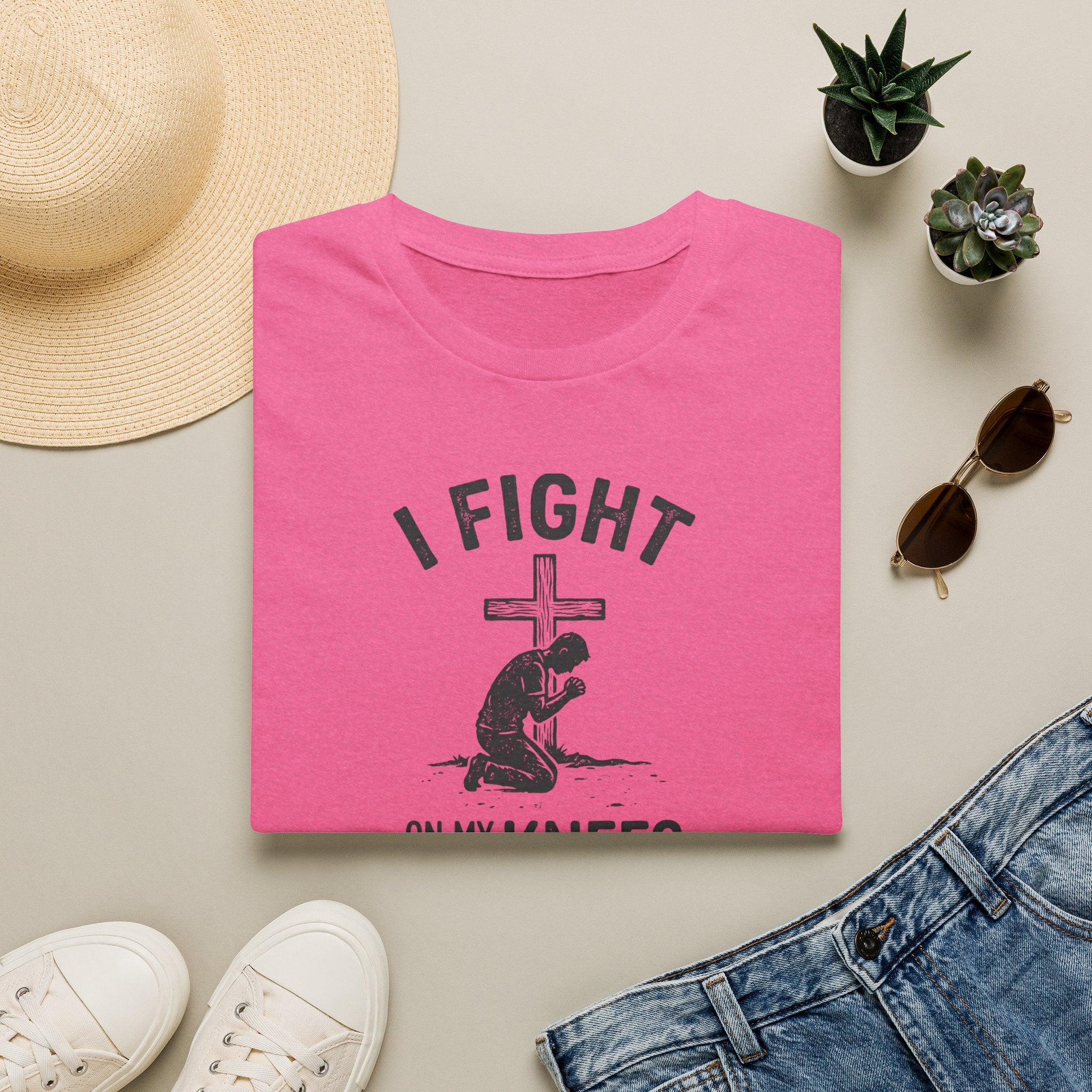 I Fight On My Knees T-Shirt