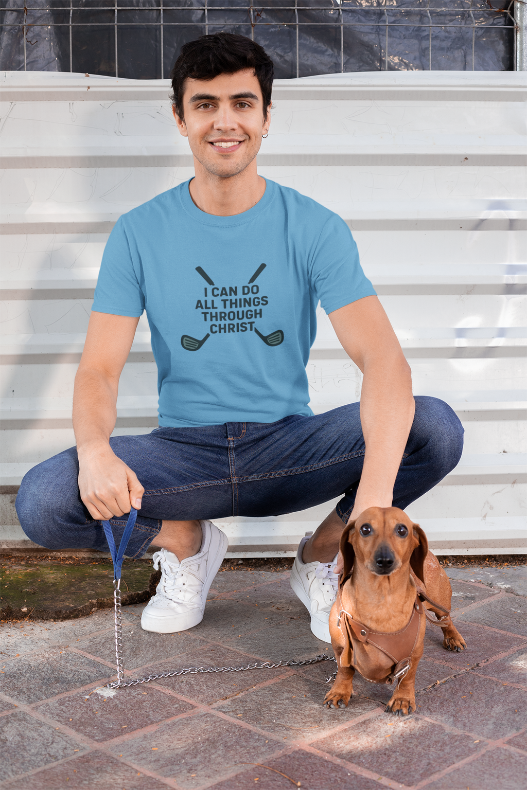 "I Can Do All Things Through Christ" - Golfers Tee