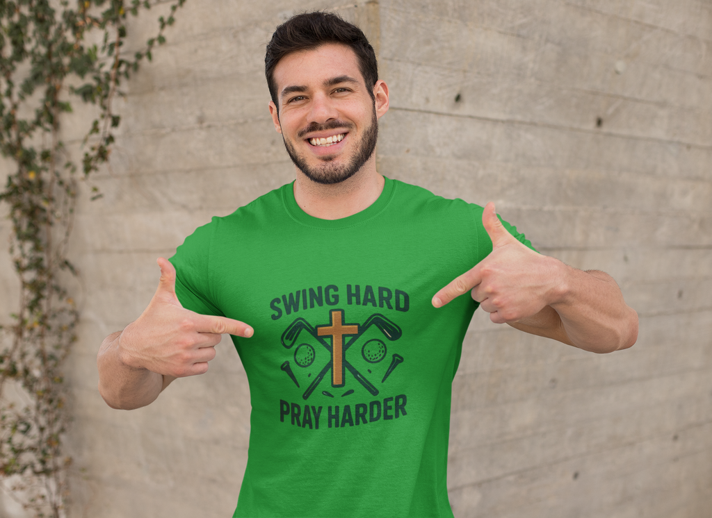 "Swing Hard Pray Harder" Tee Shirt