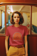 Awareness Orange Ribbon Rainbow T-Shirt — "We Wear Orange For"