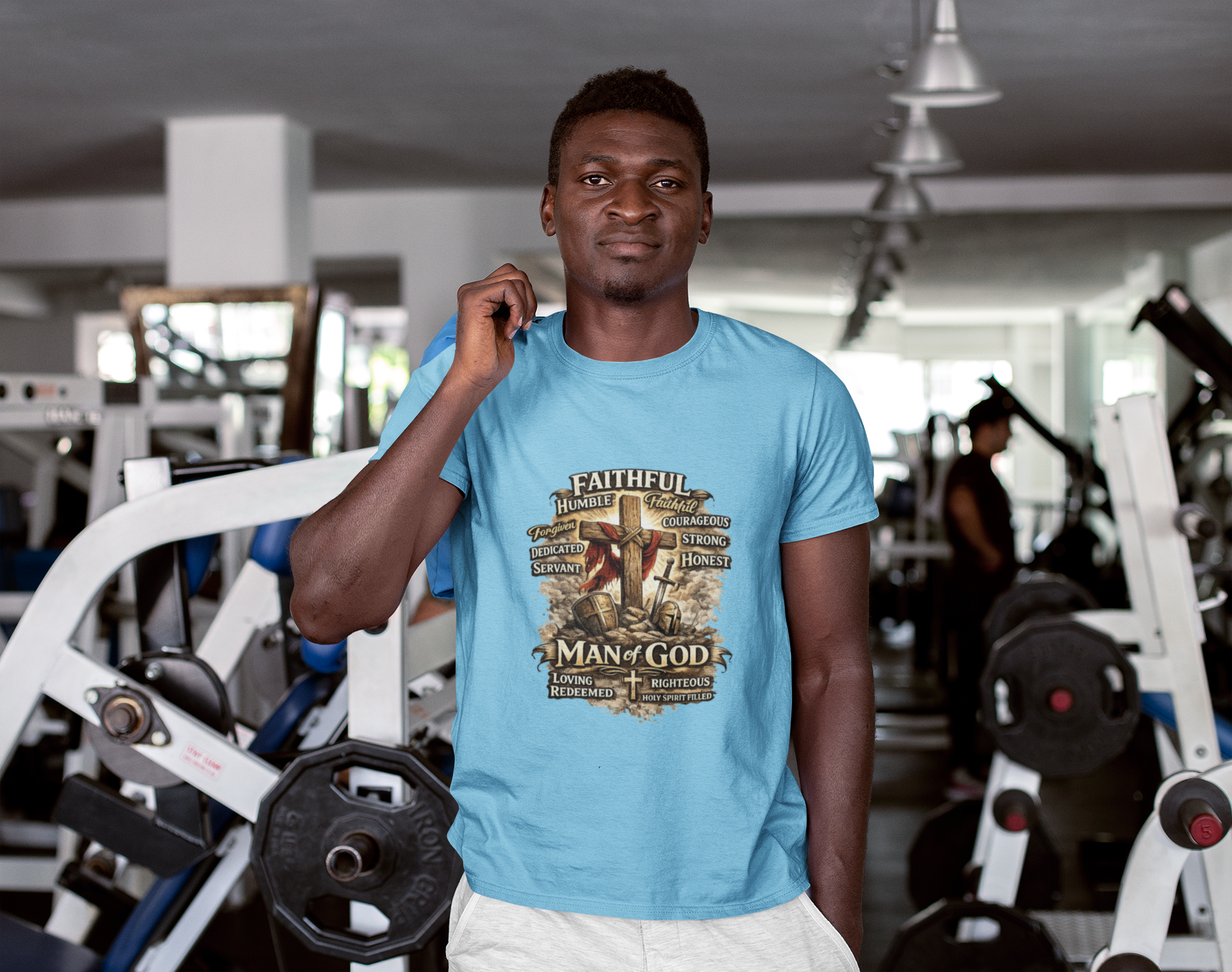 Man of God Christian T-Shirt –