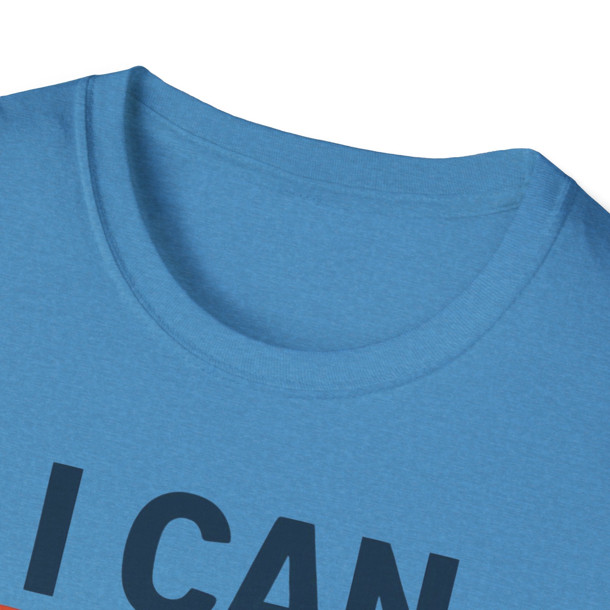 I Can Because of Him T-Shirt – Christian Faith Cross Tee