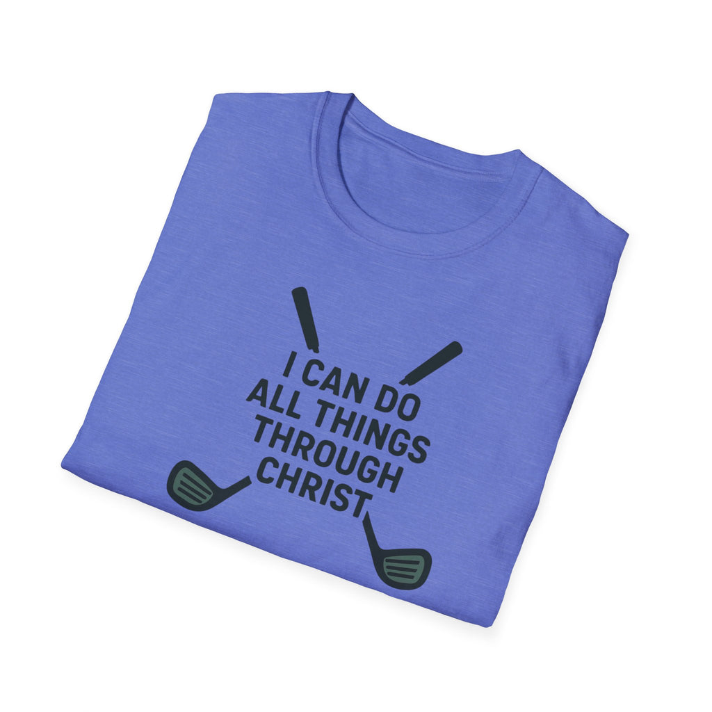 "I Can Do All Things Through Christ" - Golfers Tee