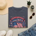 T-Shirt — "Happy Birthday America" Patriotic Flag Tee for 4th of July