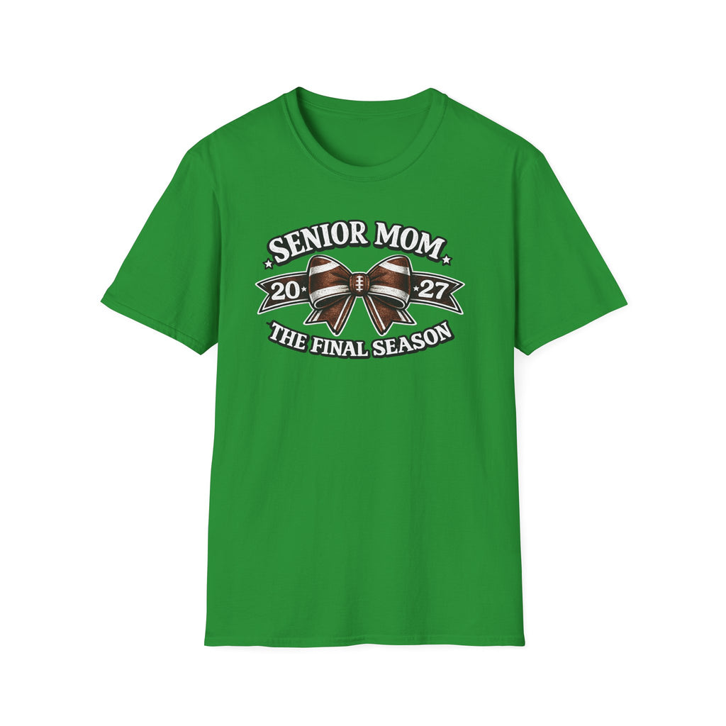 Senior Mom 2027 "The Final Season" T-Shirt