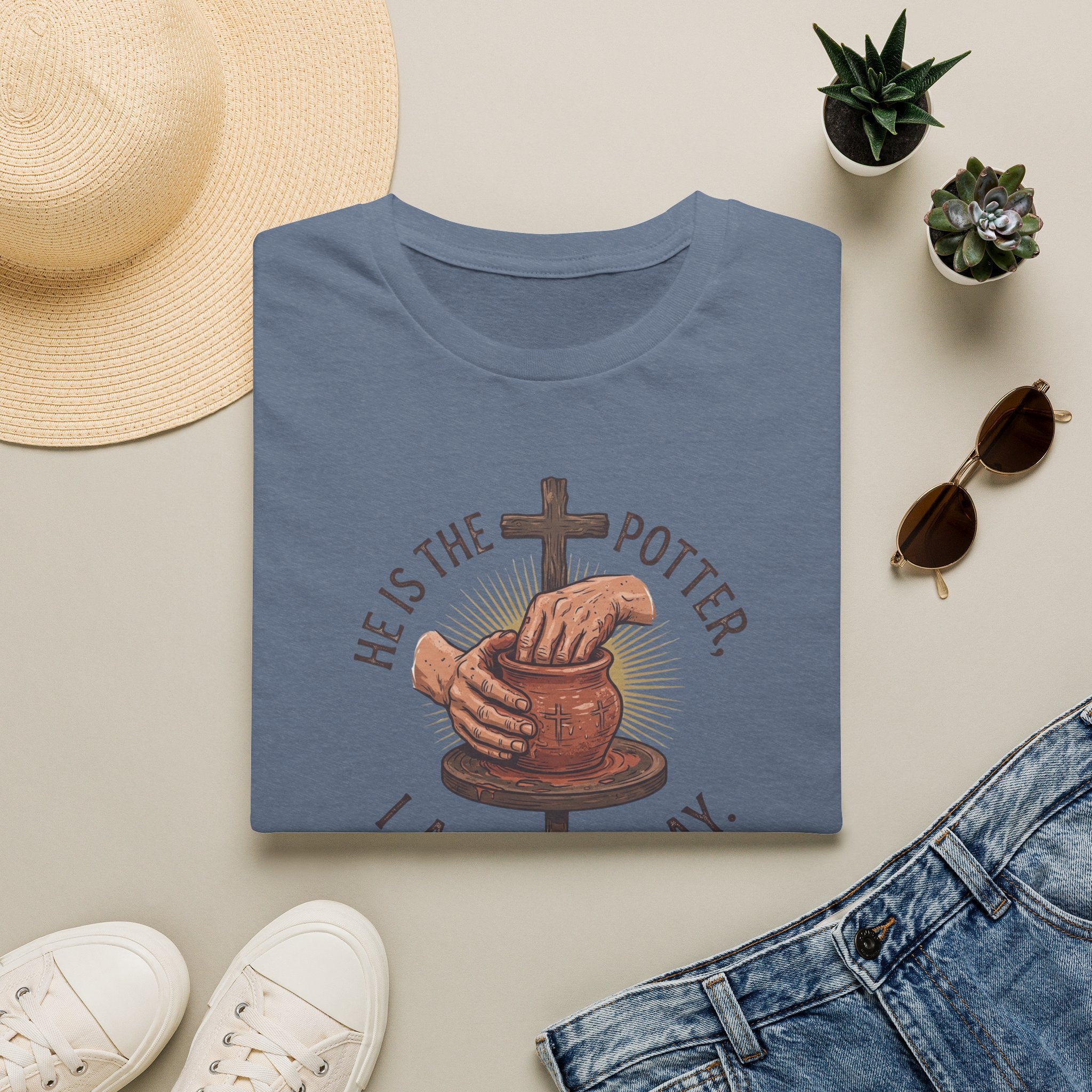 He Is the Potter, I Am the Clay' T-Shirt