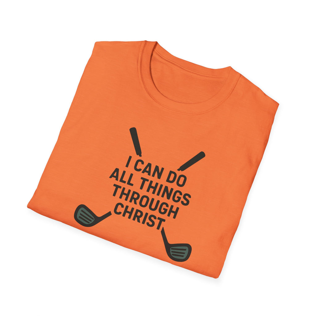 "I Can Do All Things Through Christ" - Golfers Tee