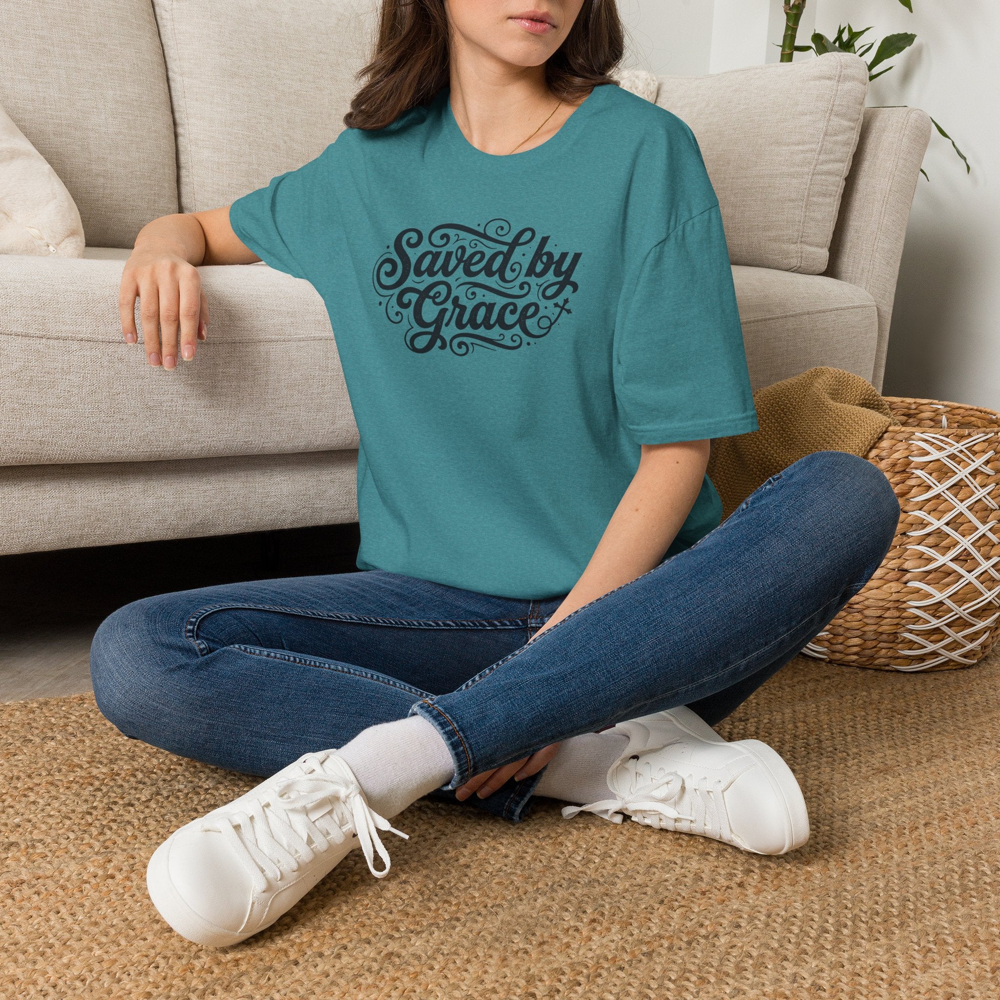 Saved by Grace T‑Shirt —