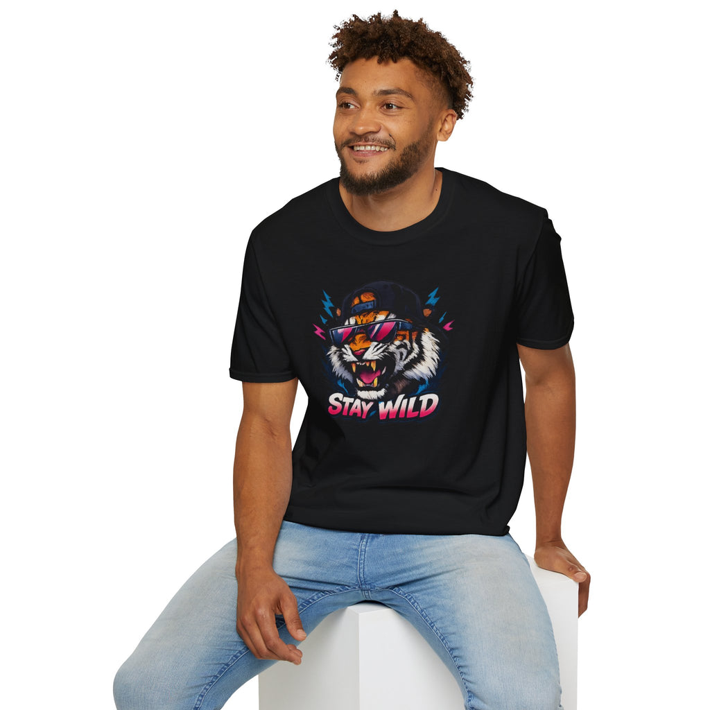Tiger 'Stay Wild' Graphic T-Shirt