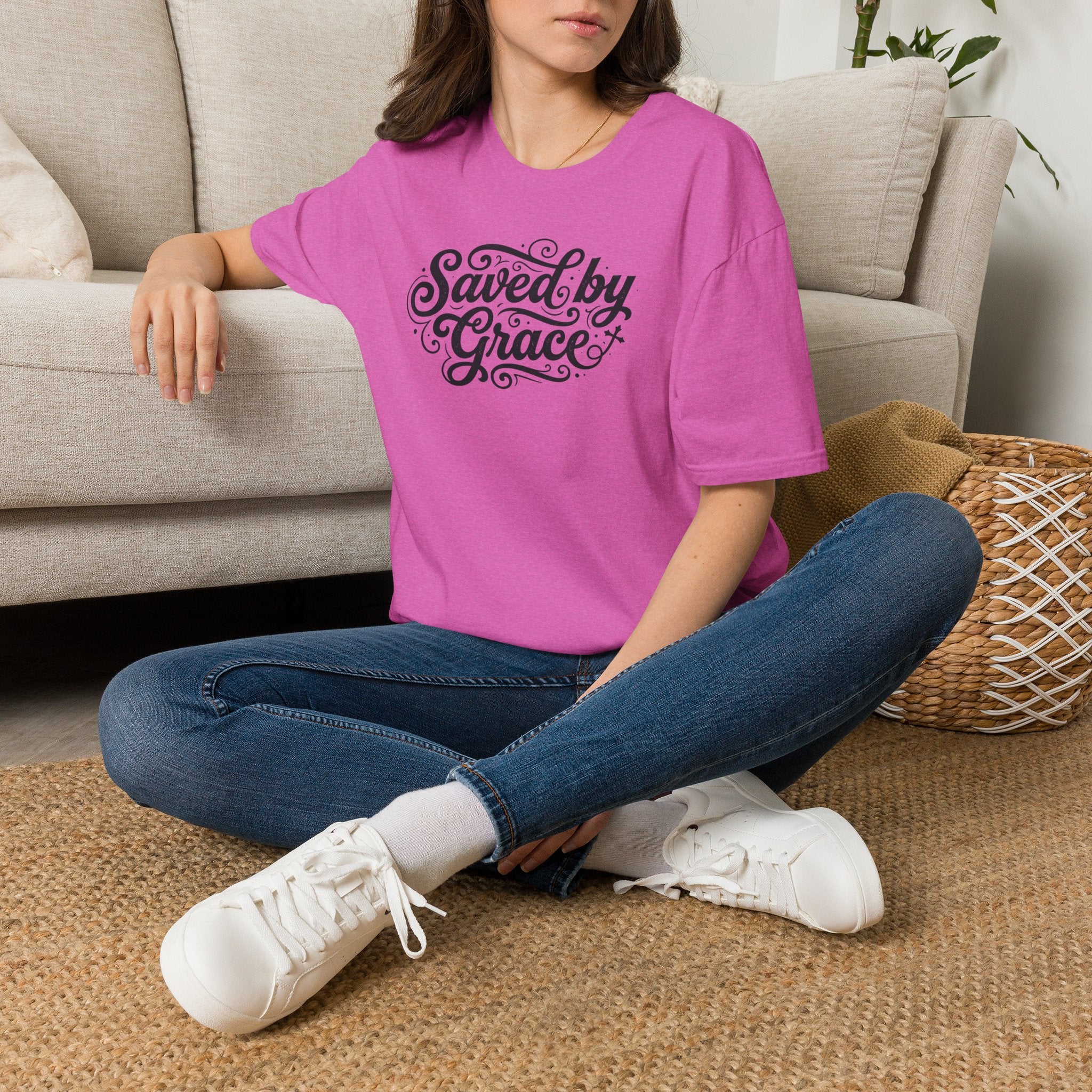 Saved by Grace T‑Shirt —