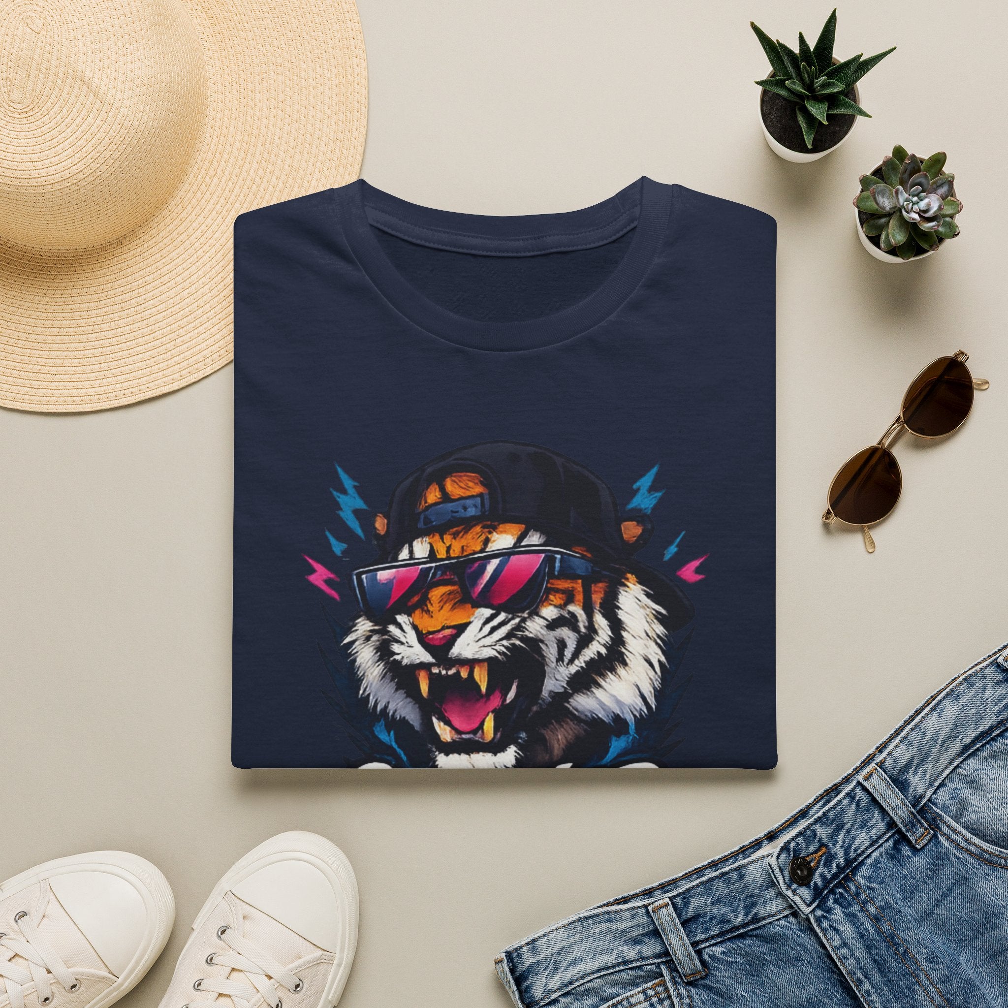 Tiger 'Stay Wild' Graphic T-Shirt