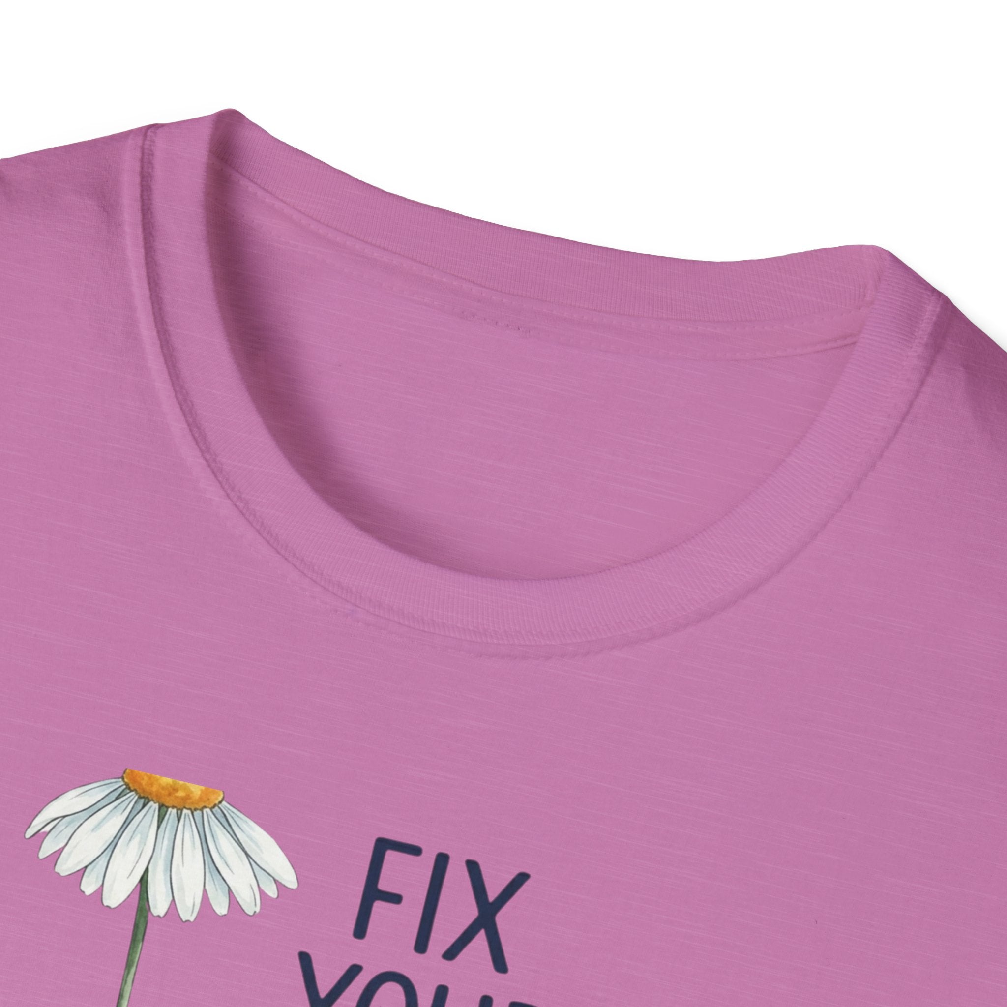 “Fix Your Eyes on Jesus” Daisy Christian Tee