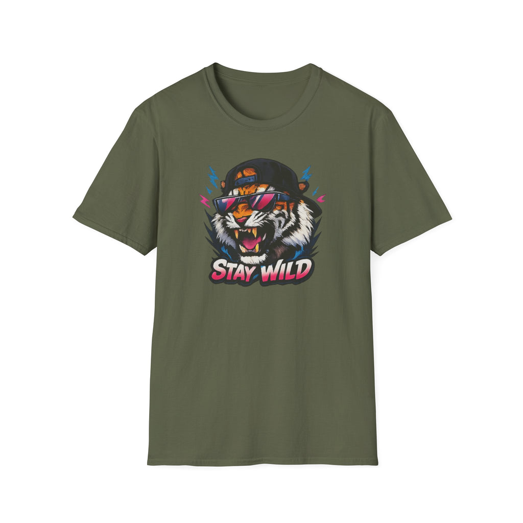 Tiger 'Stay Wild' Graphic T-Shirt