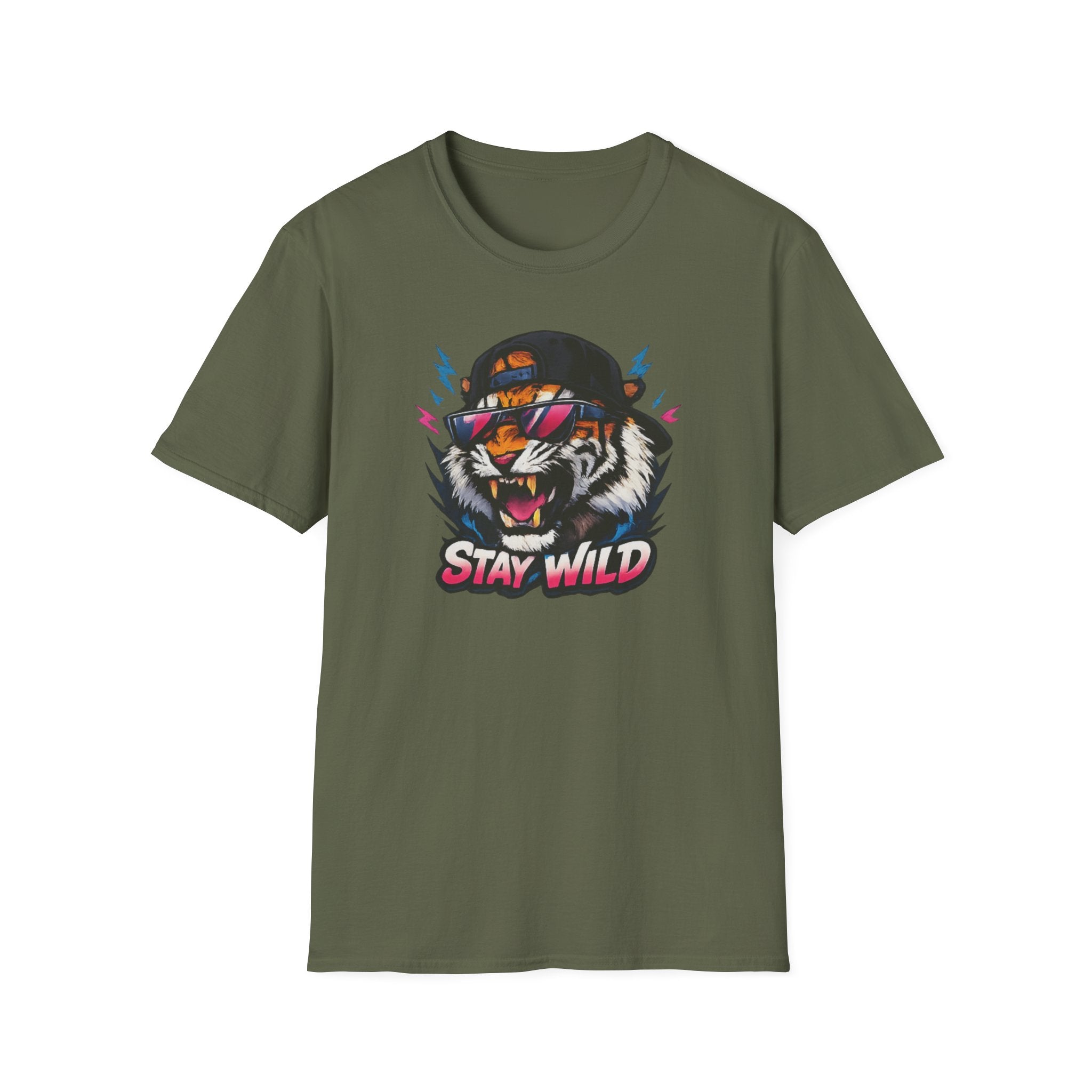 Tiger 'Stay Wild' Graphic T-Shirt