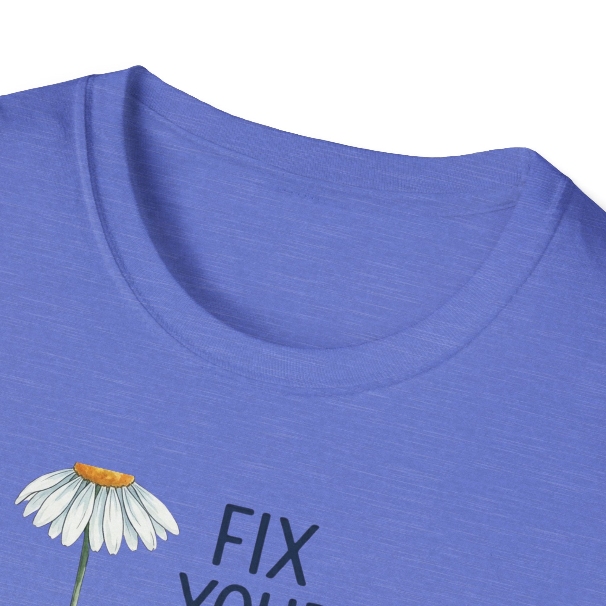 “Fix Your Eyes on Jesus” Daisy Christian Tee