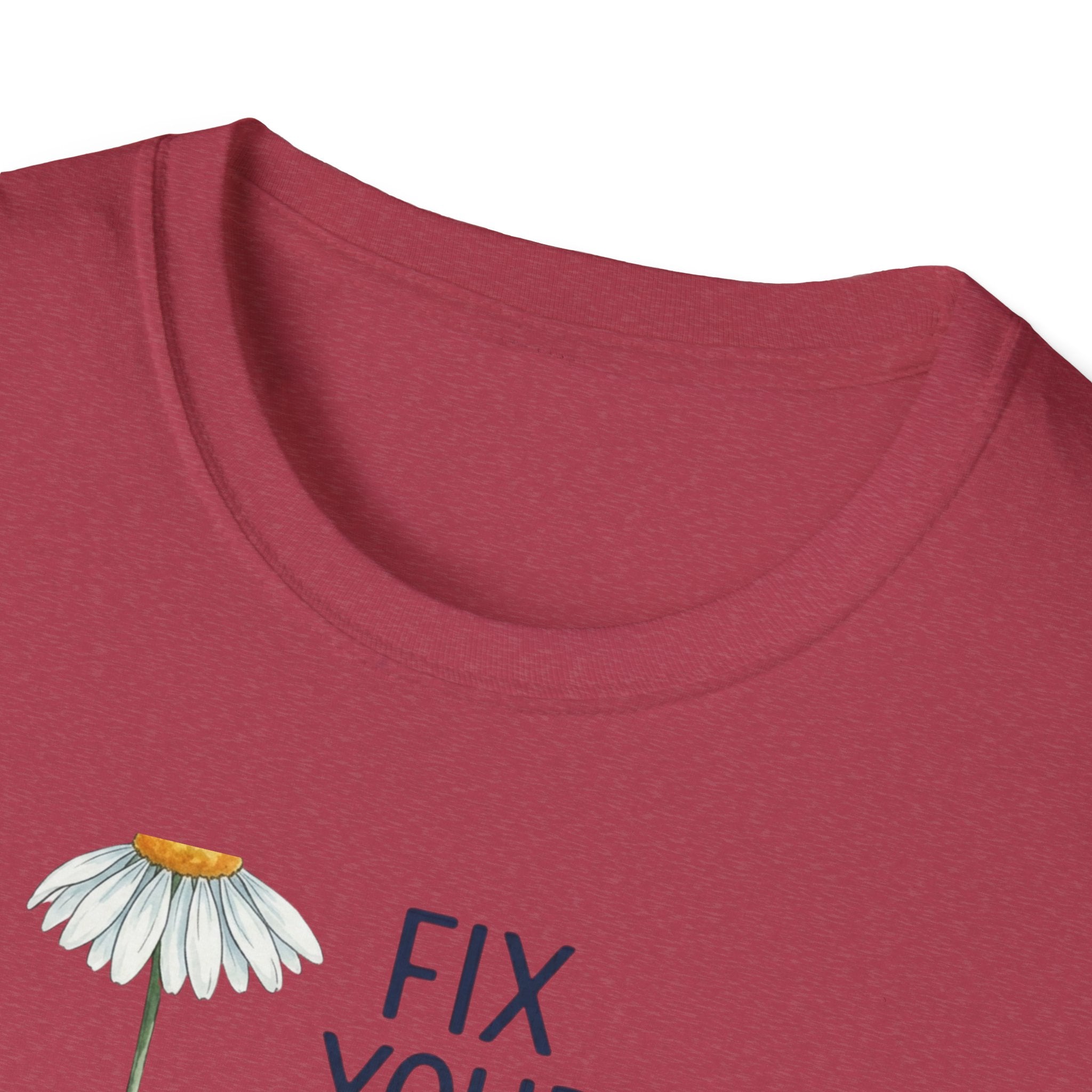 “Fix Your Eyes on Jesus” Daisy Christian Tee