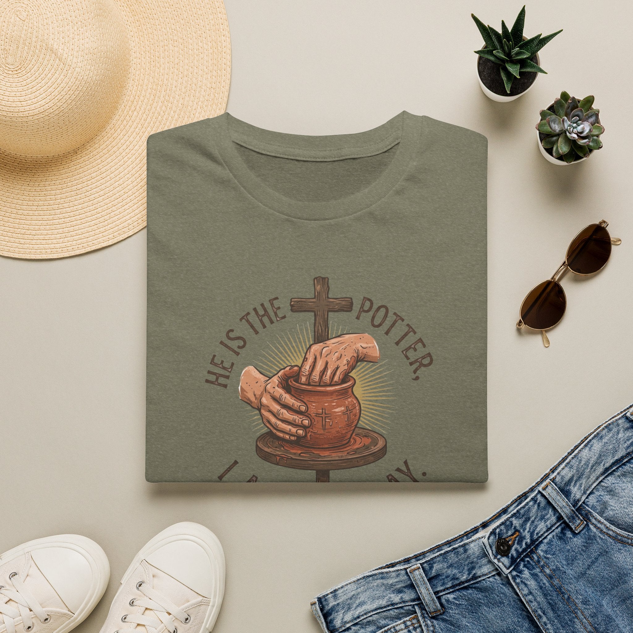 Christian 'He Is the Potter, I Am the Clay' T-Shirt