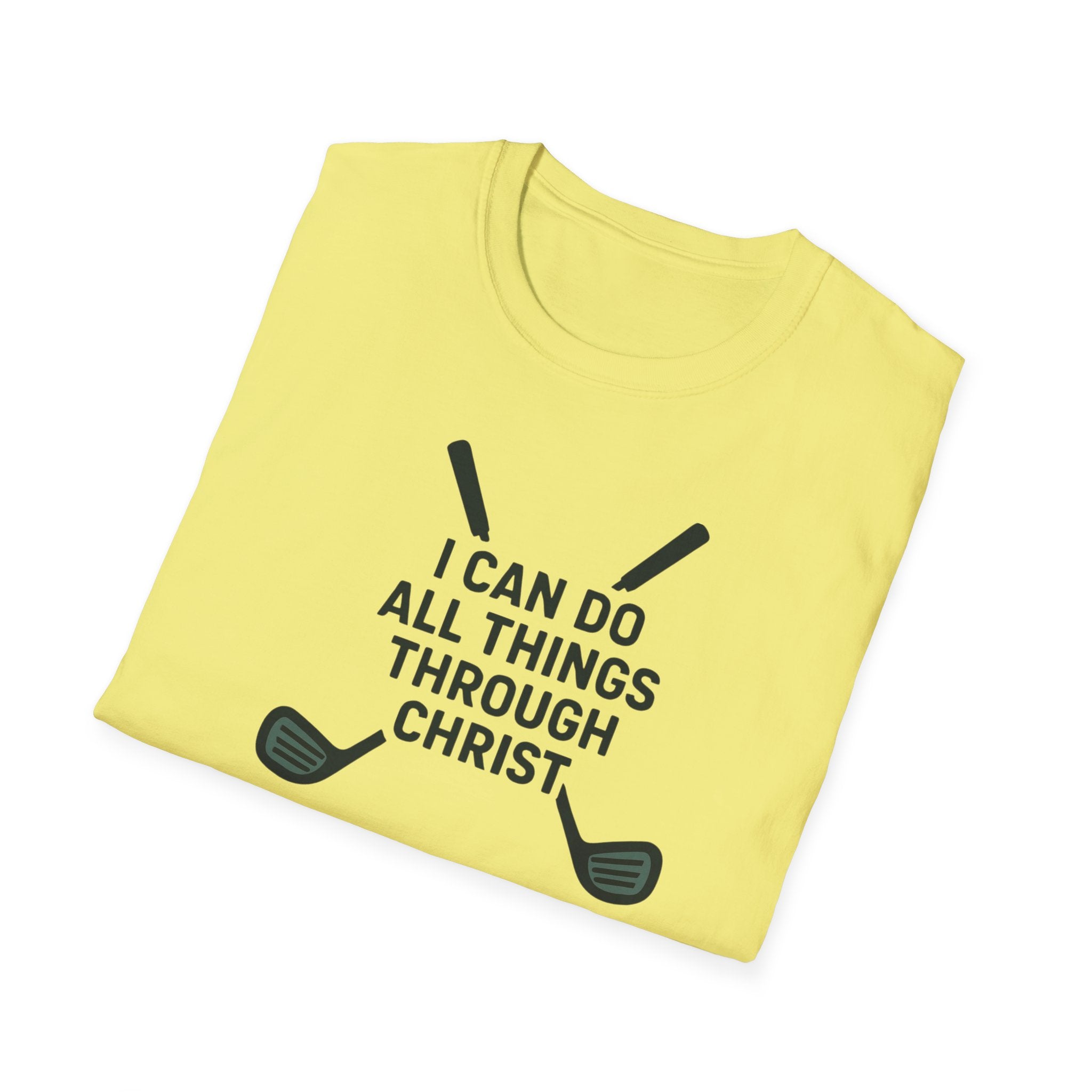"I Can Do All Things Through Christ" - Golfers Tee