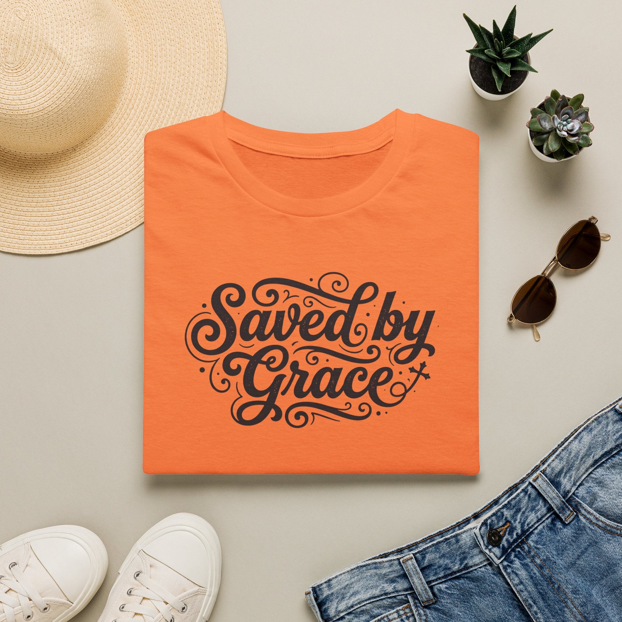 Saved by Grace T‑Shirt —