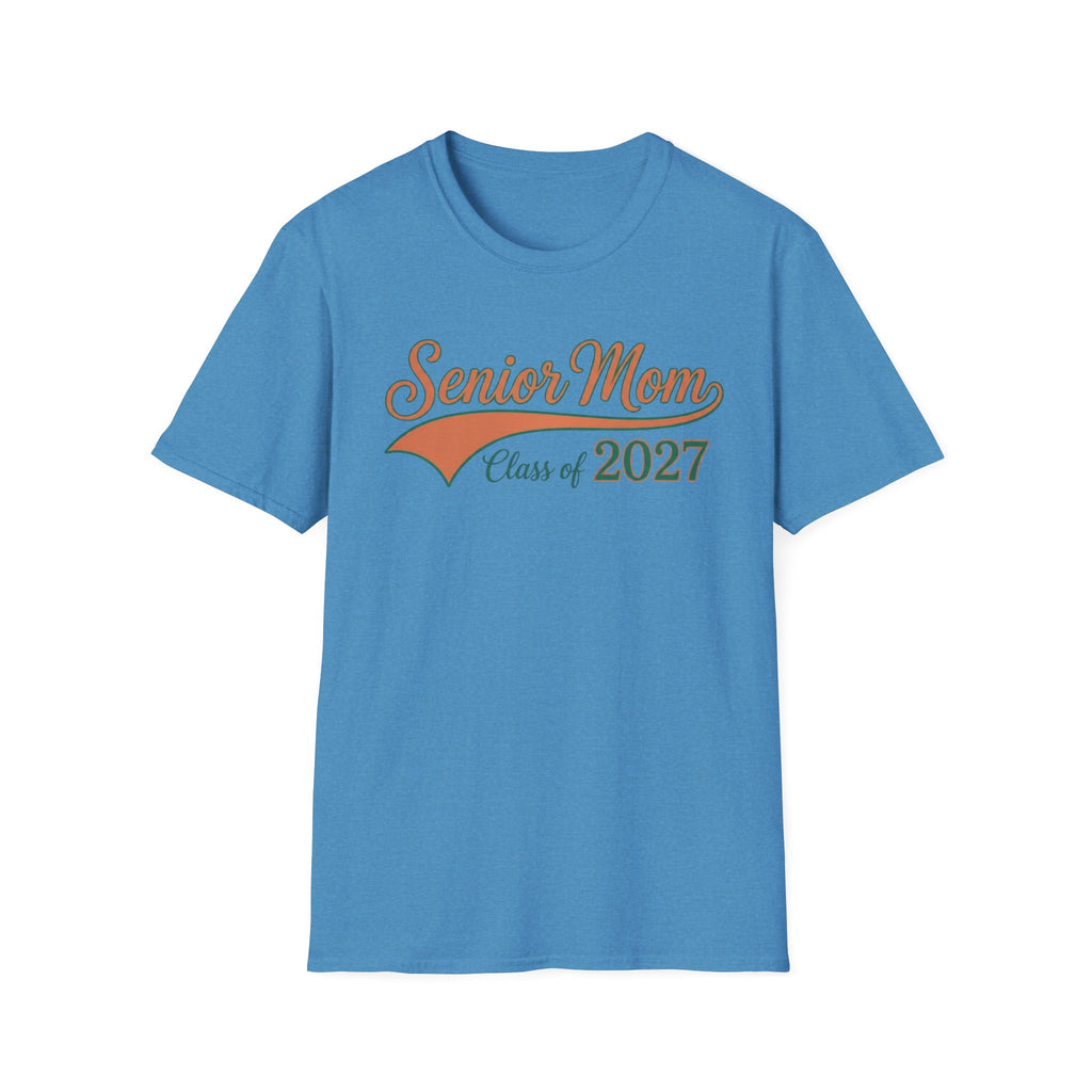 Senior Mom T-Shirt — Class of 2027 Graduation Gift