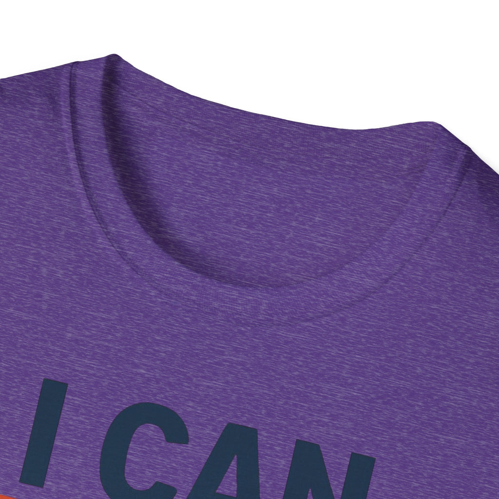 I Can Because of Him T-Shirt – Christian Faith Cross Tee