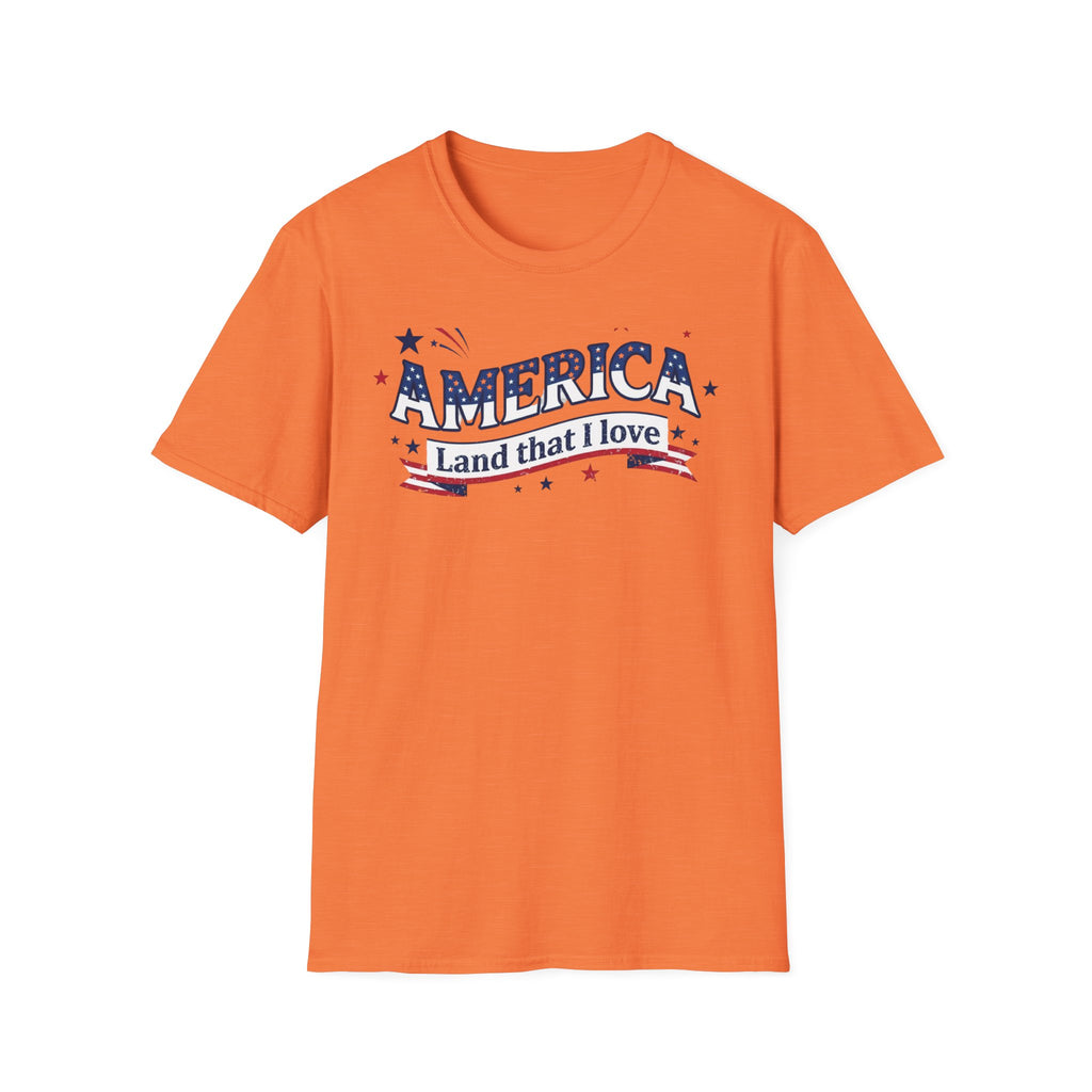 America "Land That I Love" T-Shirt