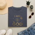 I Am a Godstory T-Shirt — Christian Faith Cross Tee (Butterfly & Inspirational Scripture Design)