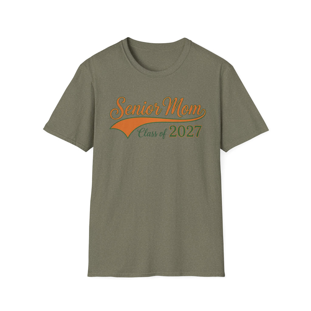 Senior Mom T-Shirt — Class of 2027 Graduation Gift