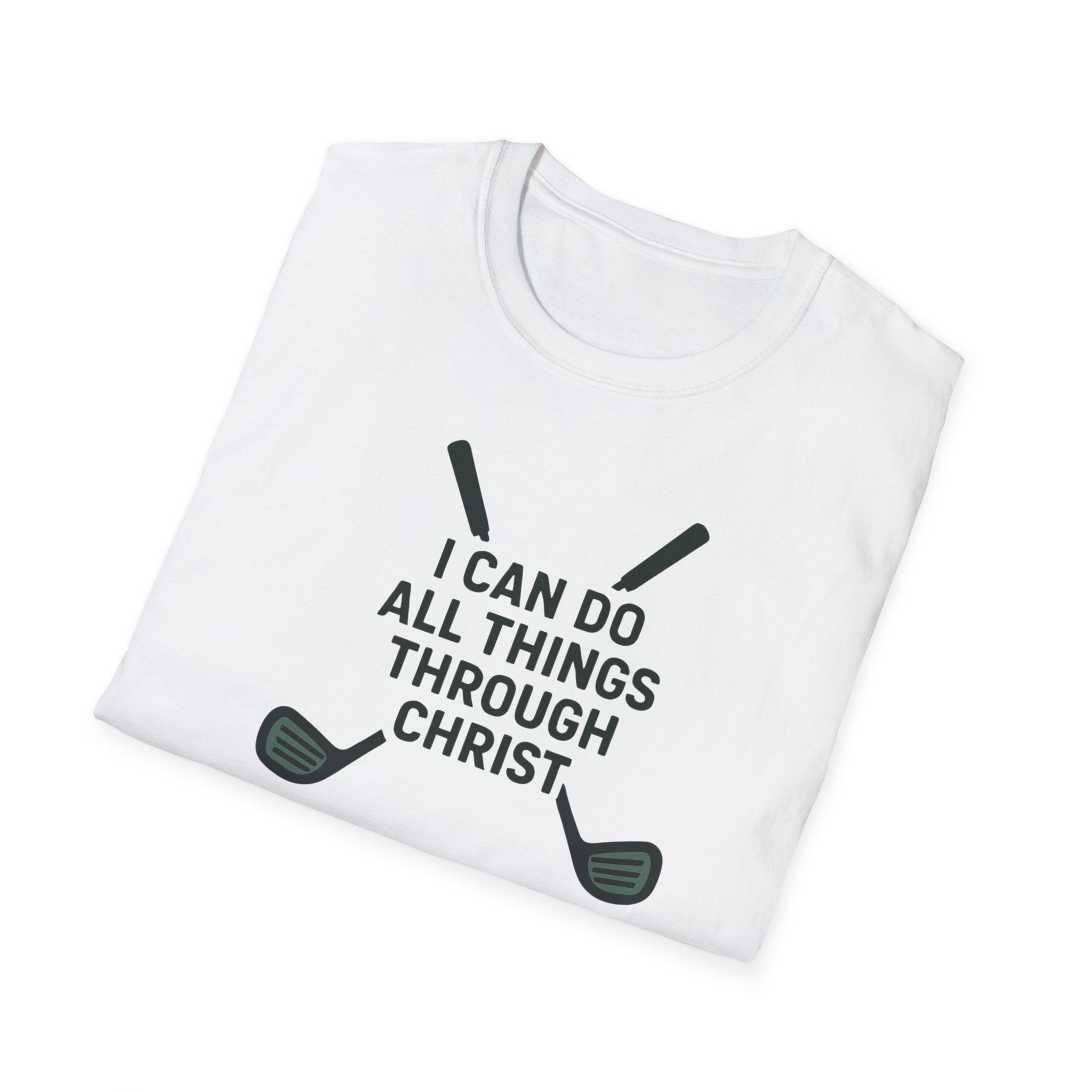 "I Can Do All Things Through Christ" - Golfers Tee
