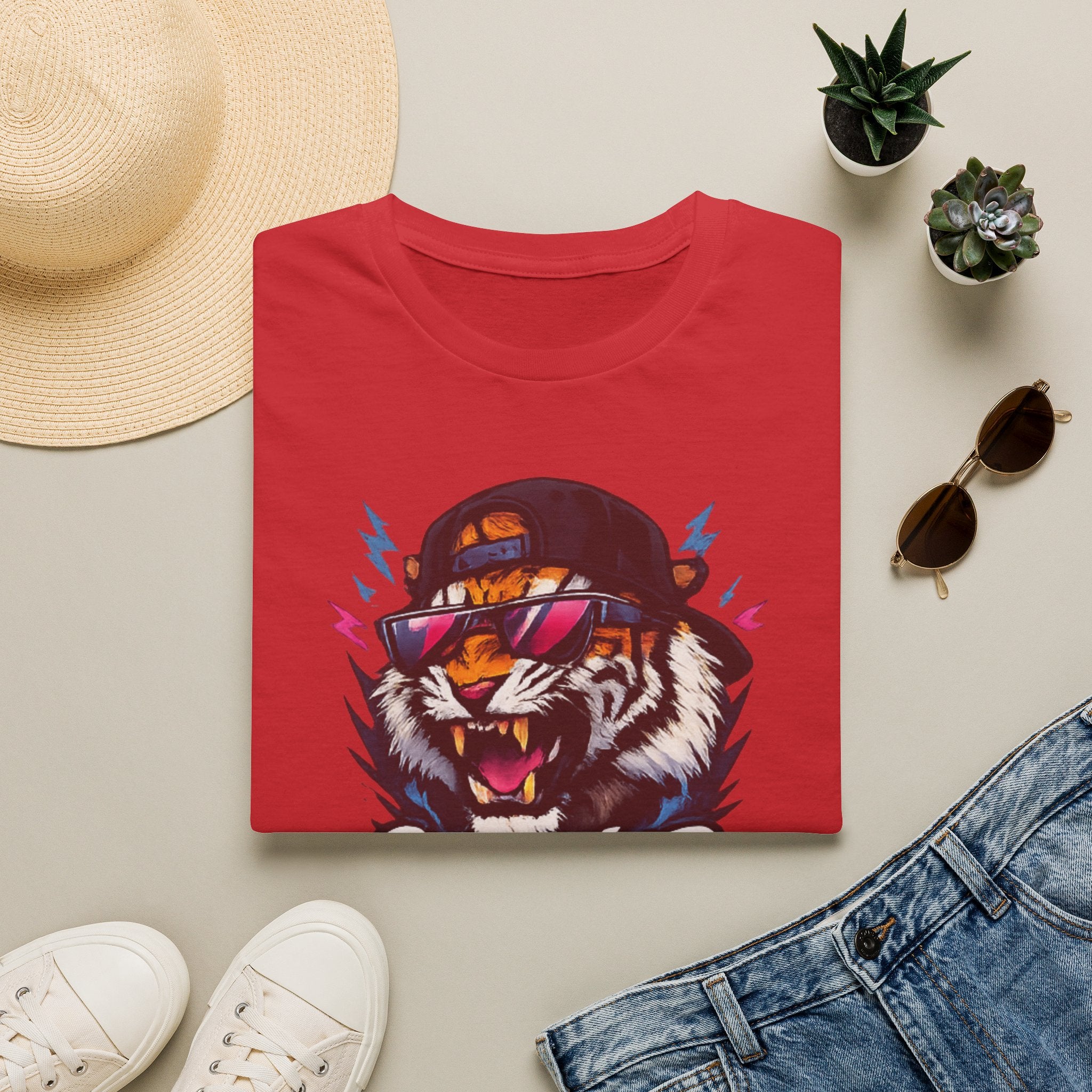 Tiger 'Stay Wild' Graphic T-Shirt