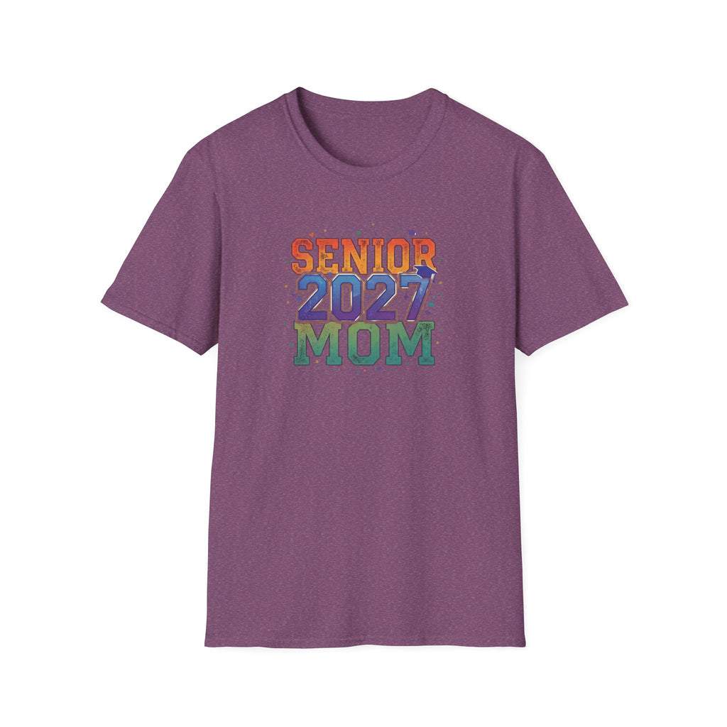 Senior 2027 Mom T-Shirt — Proud Graduation Mom Tee