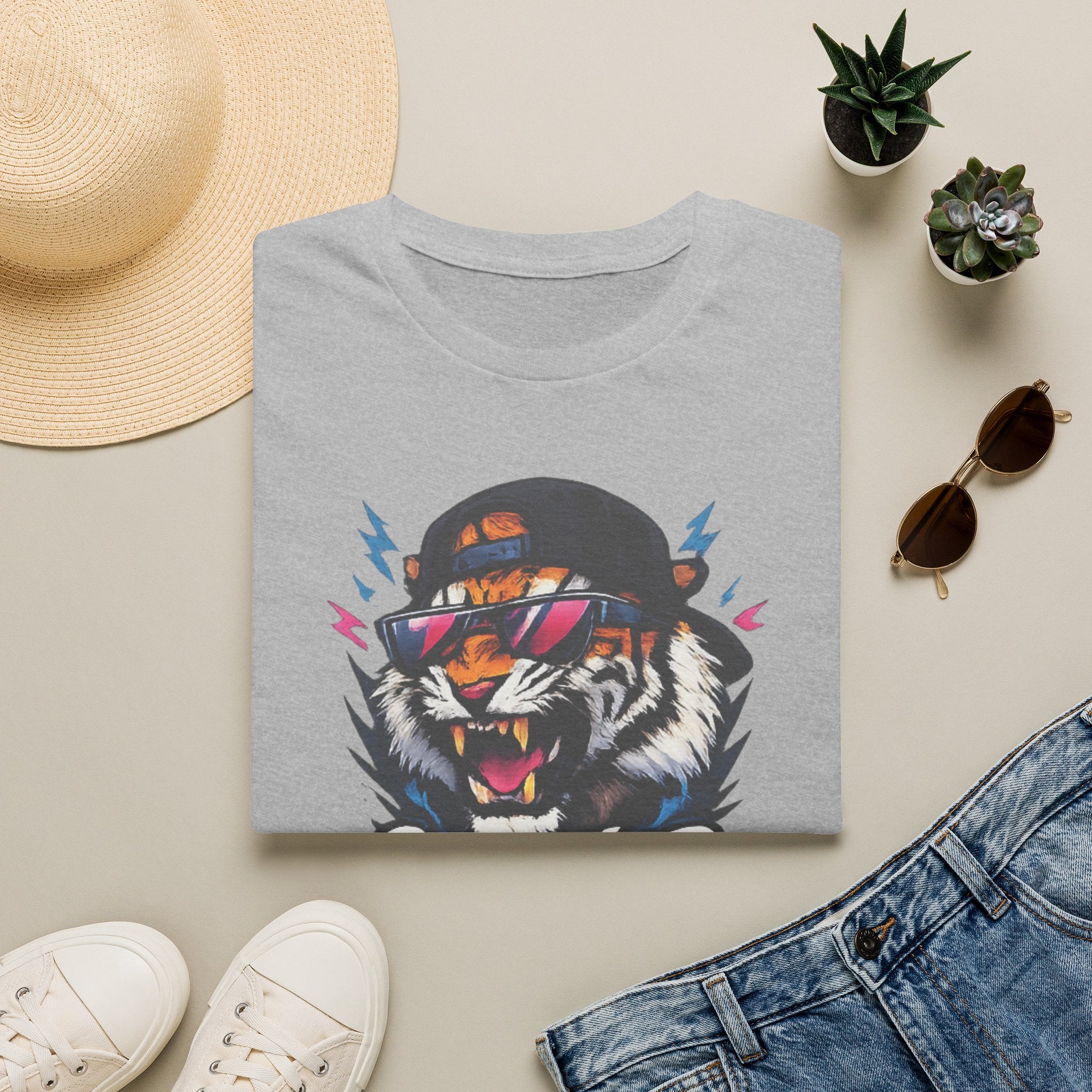 Tiger 'Stay Wild' Graphic T-Shirt
