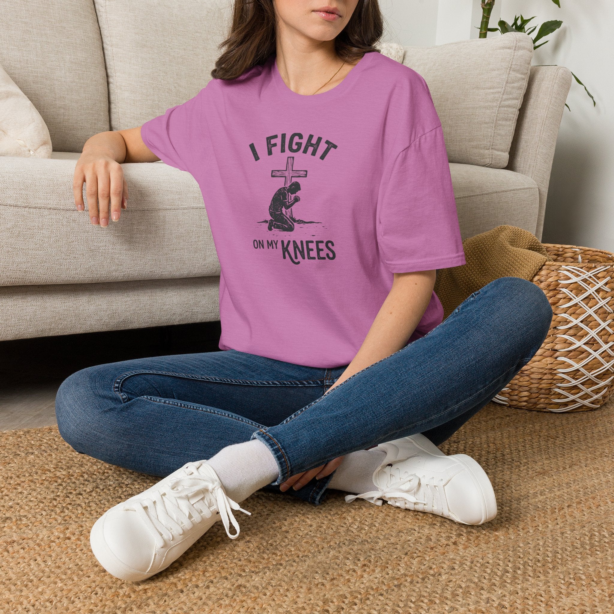 I Fight On My Knees T-Shirt