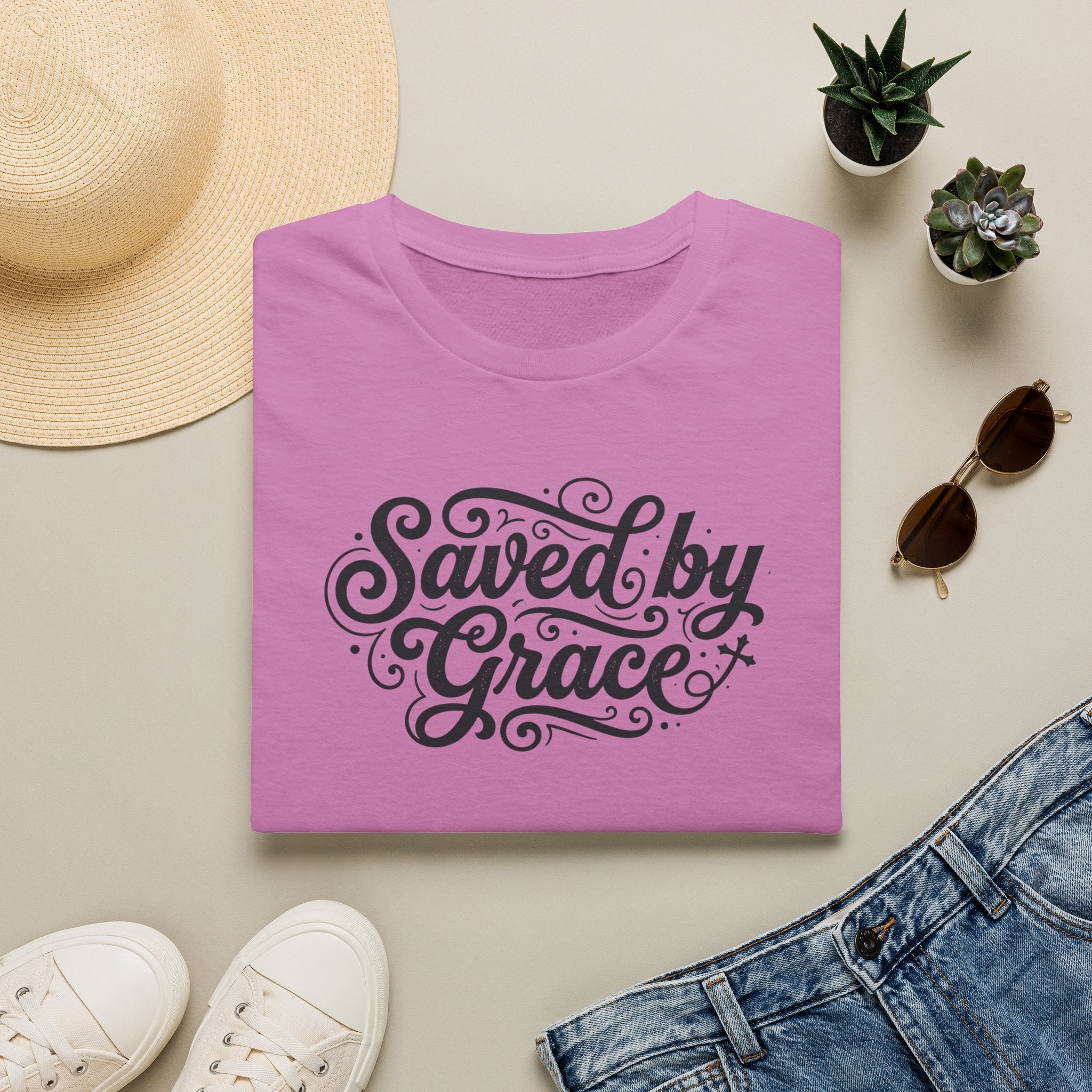 Saved by Grace T‑Shirt —