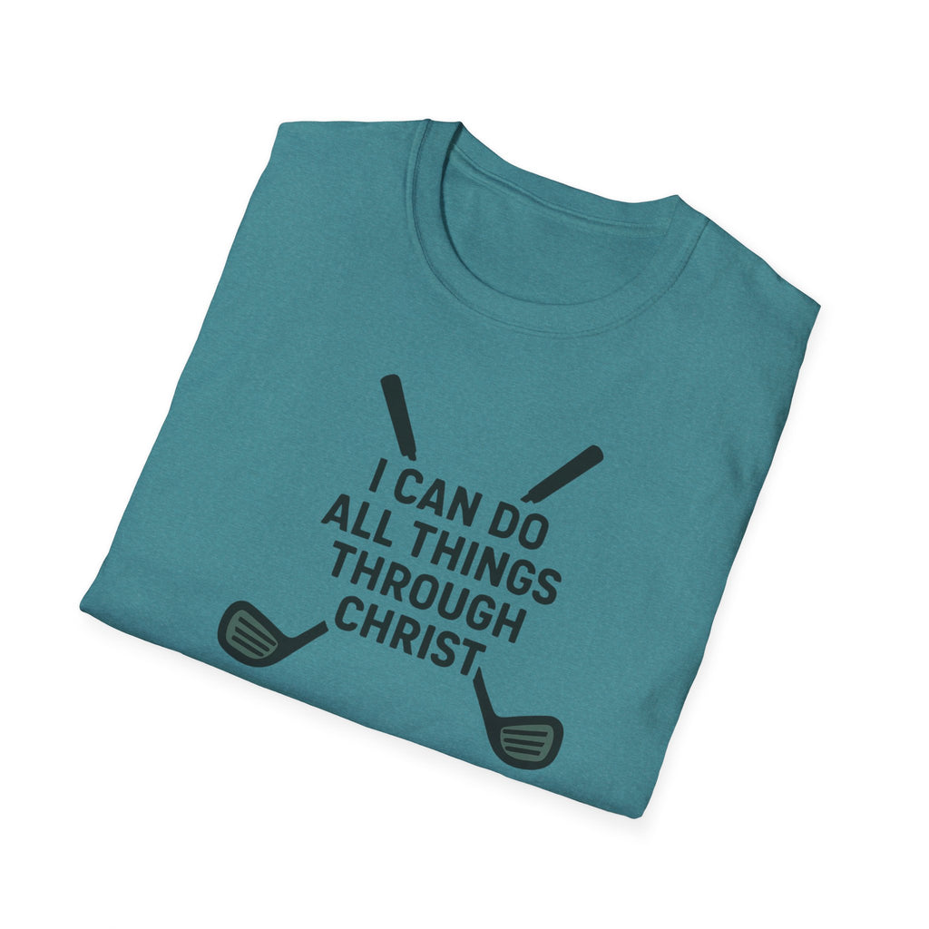 "I Can Do All Things Through Christ" - Golfers Tee