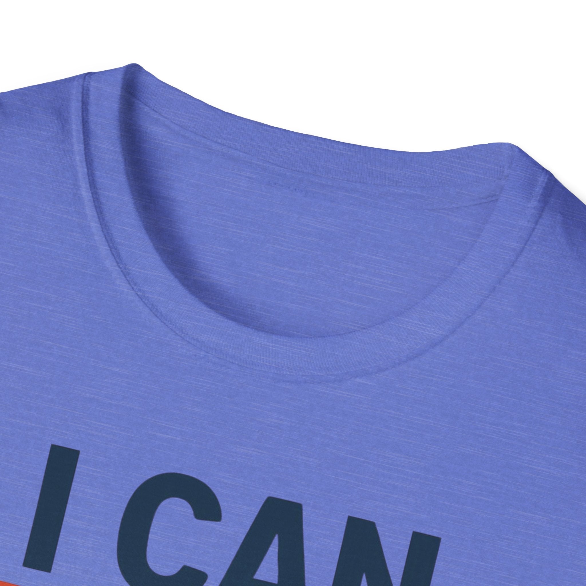 I Can Because of Him T-Shirt – Christian Faith Cross Tee