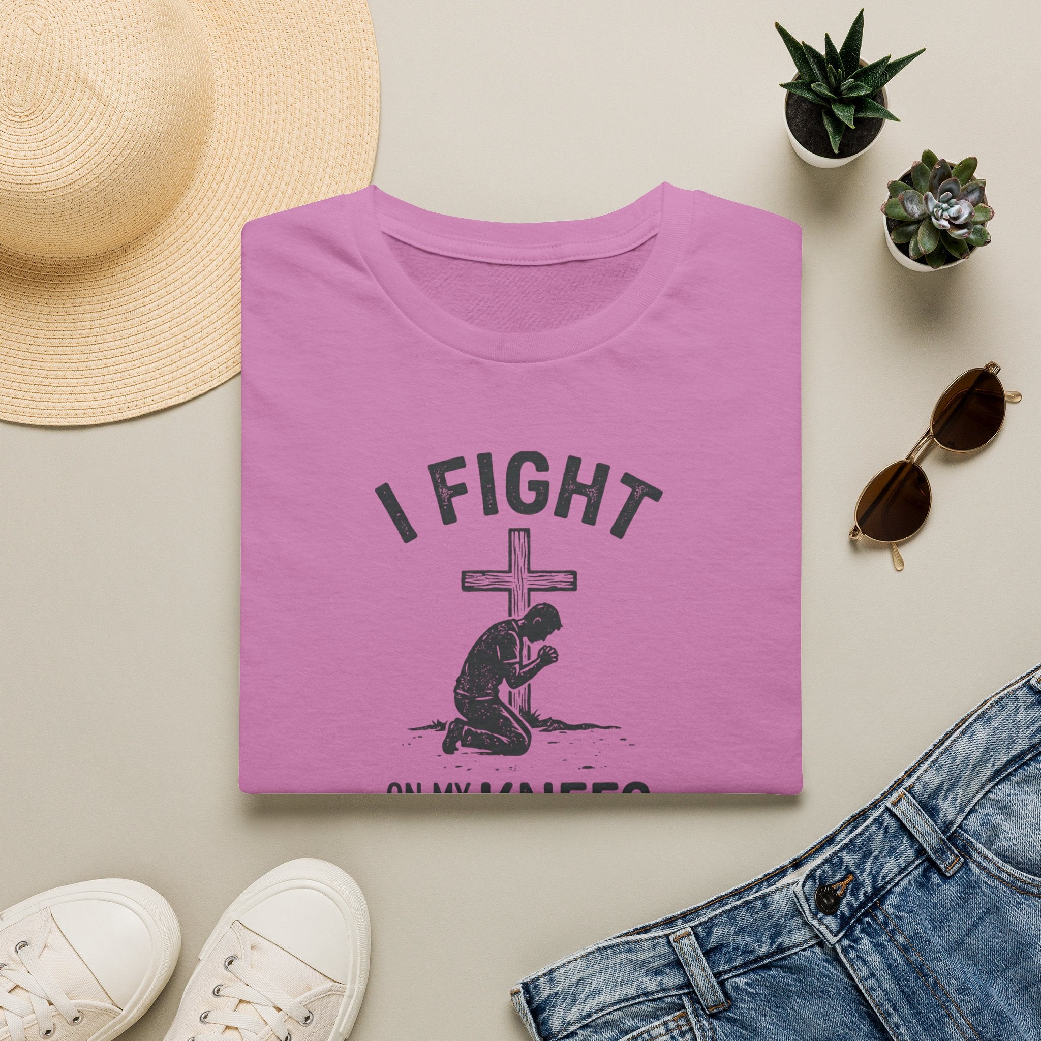 I Fight On My Knees T-Shirt