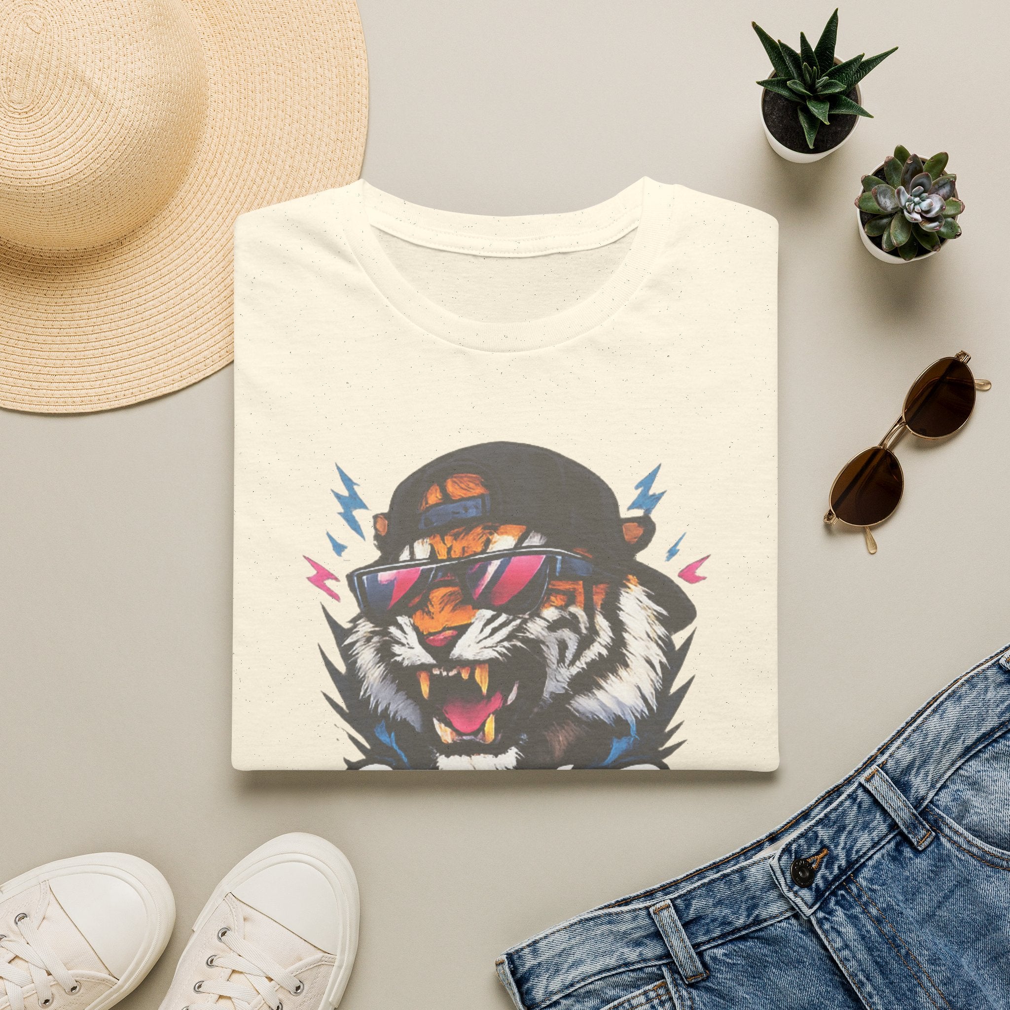 Tiger 'Stay Wild' Graphic T-Shirt